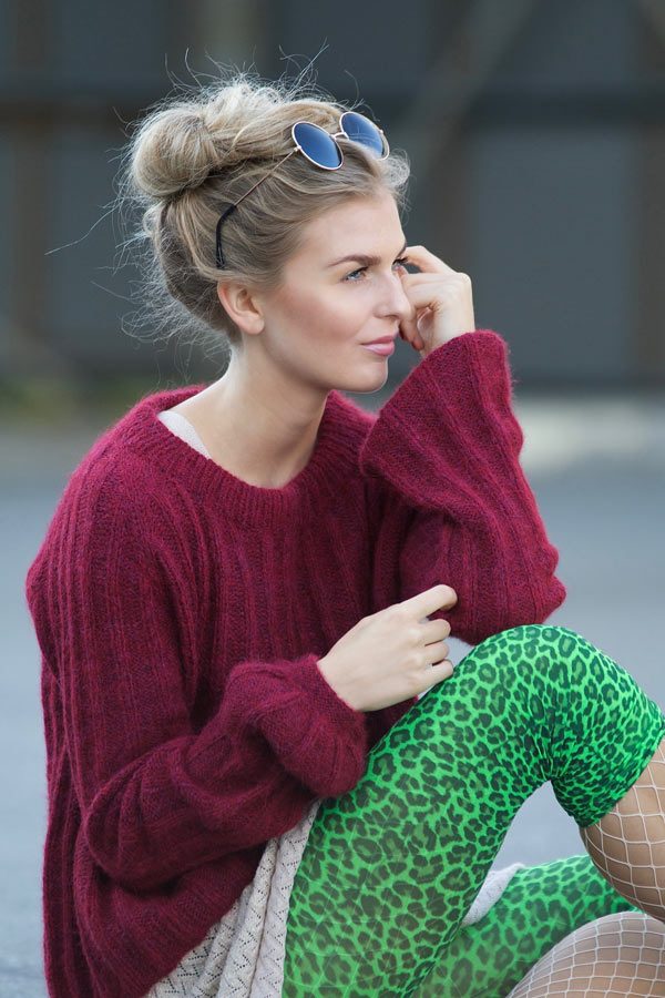 PIA PUMPKIN Rubinrød