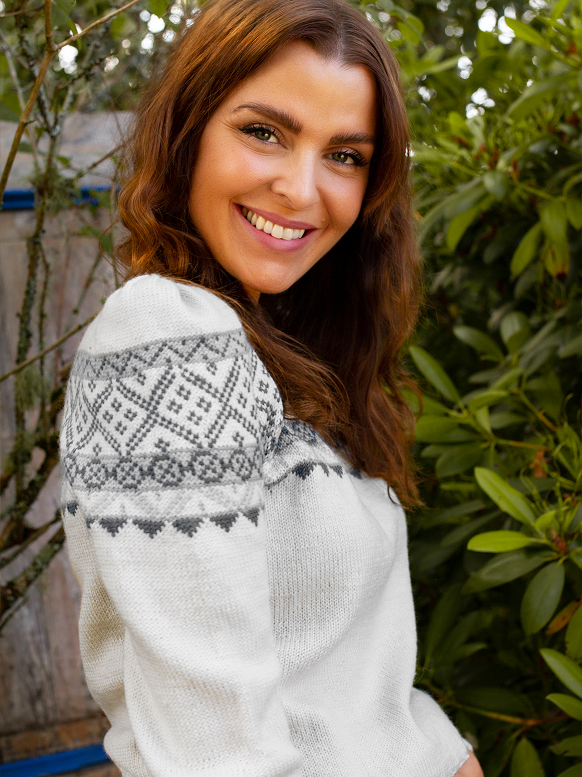 BIRGIT sweater kit/grå