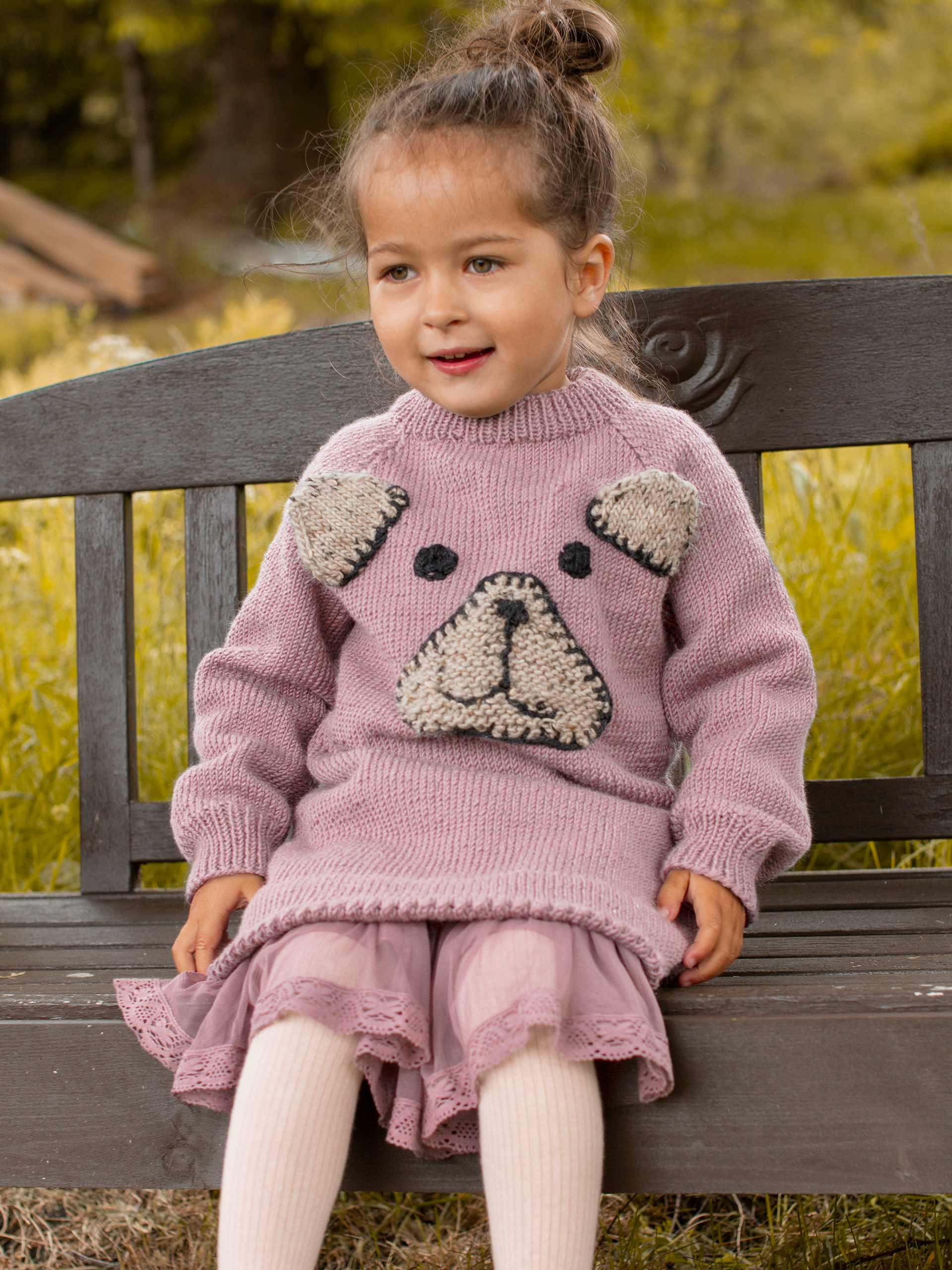 BJØRNHILD tunika pudderrosa