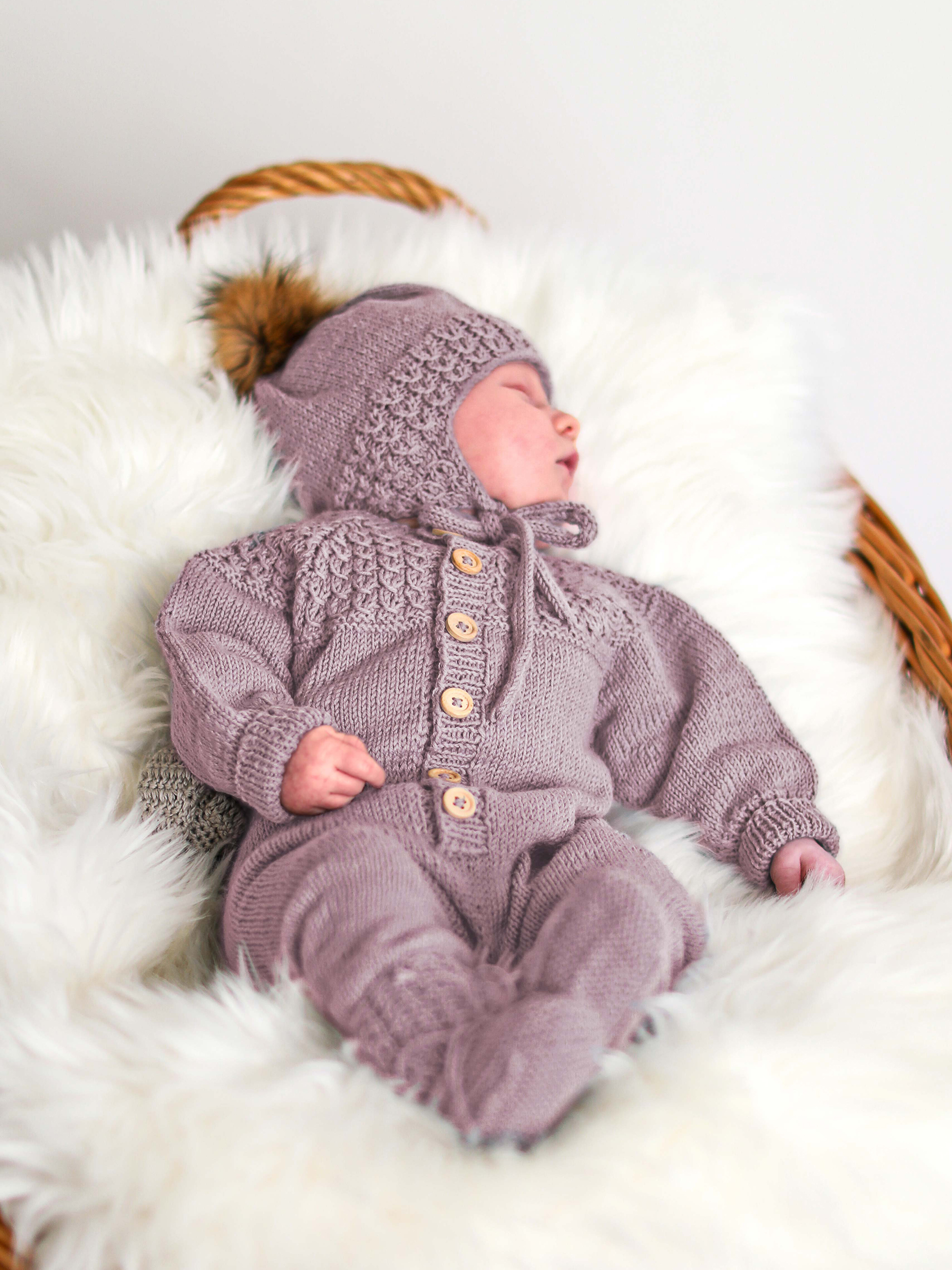 Bysse heldragt støvet rosa