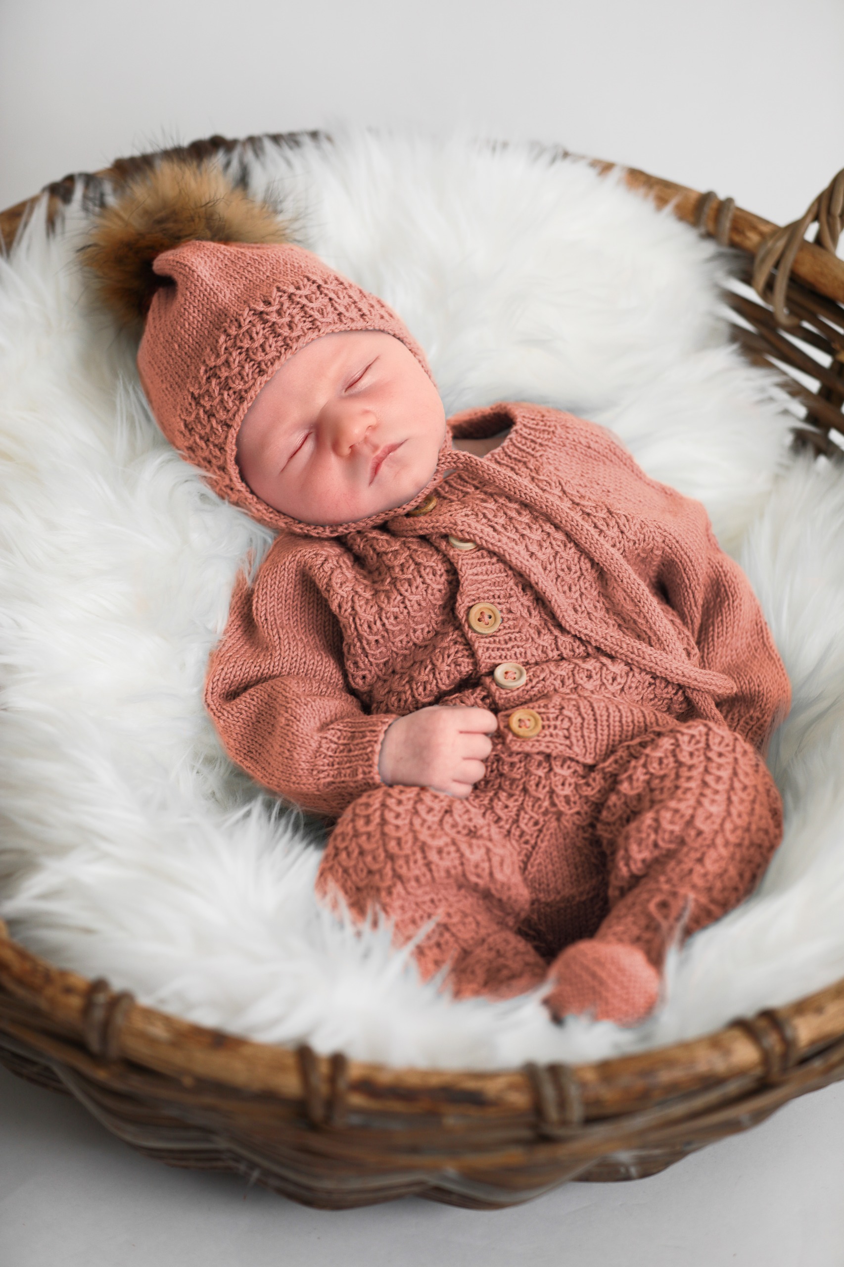 Bysse jakkesæt lakserosa