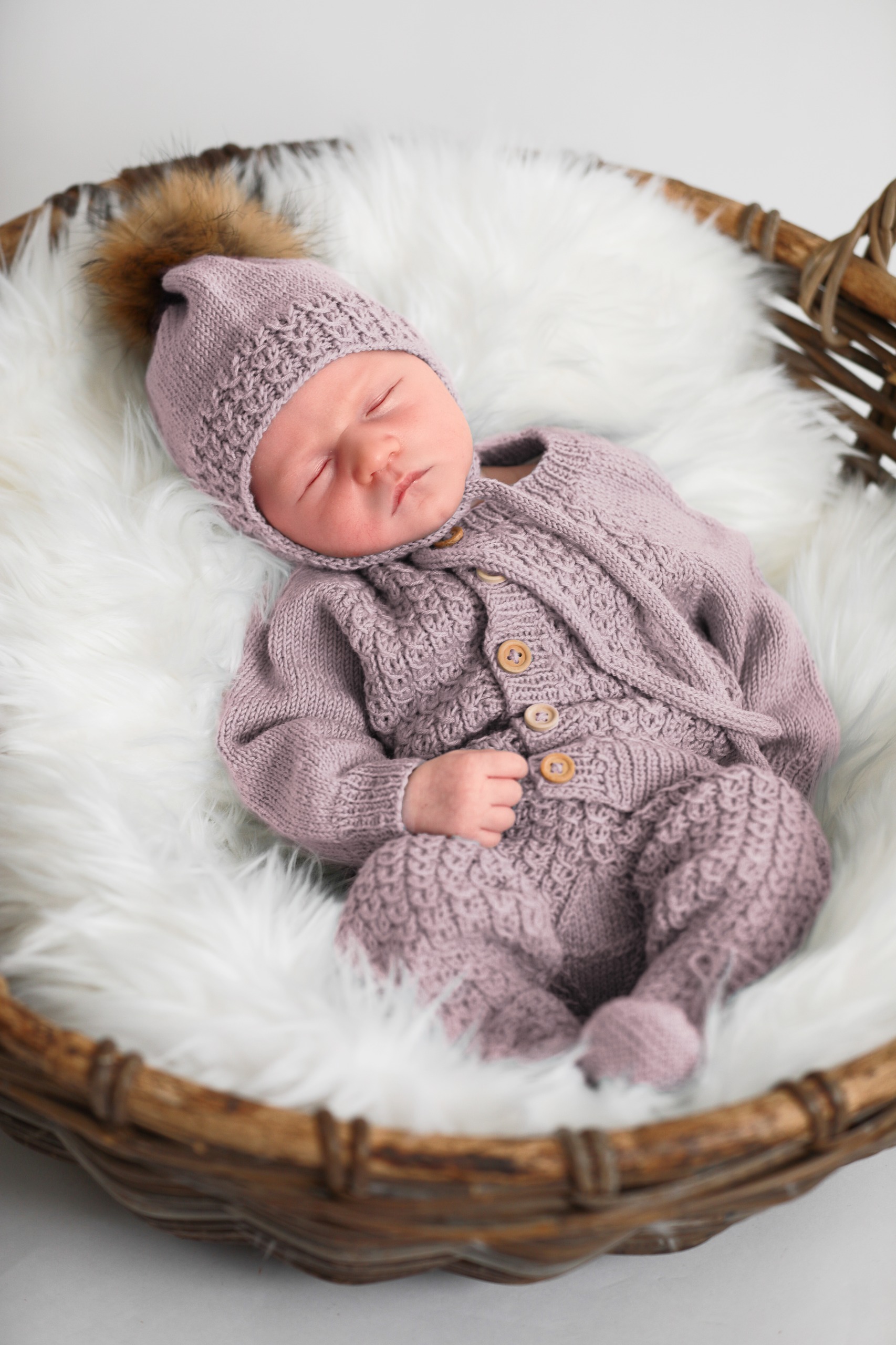 Bysse jakkesæt støvet rosa