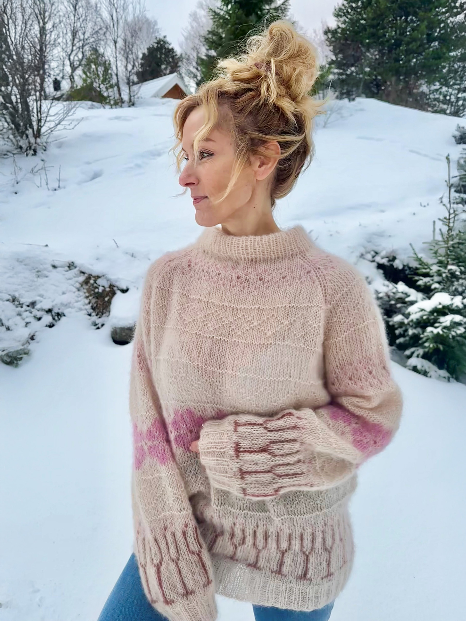 521E-02a Champagnepige sweater