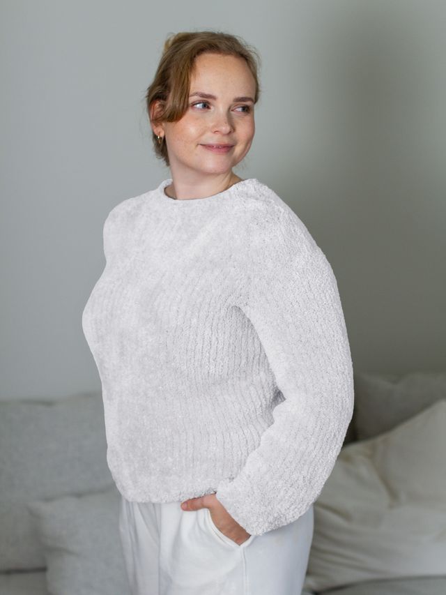 24024-I Chara genser - Hvit