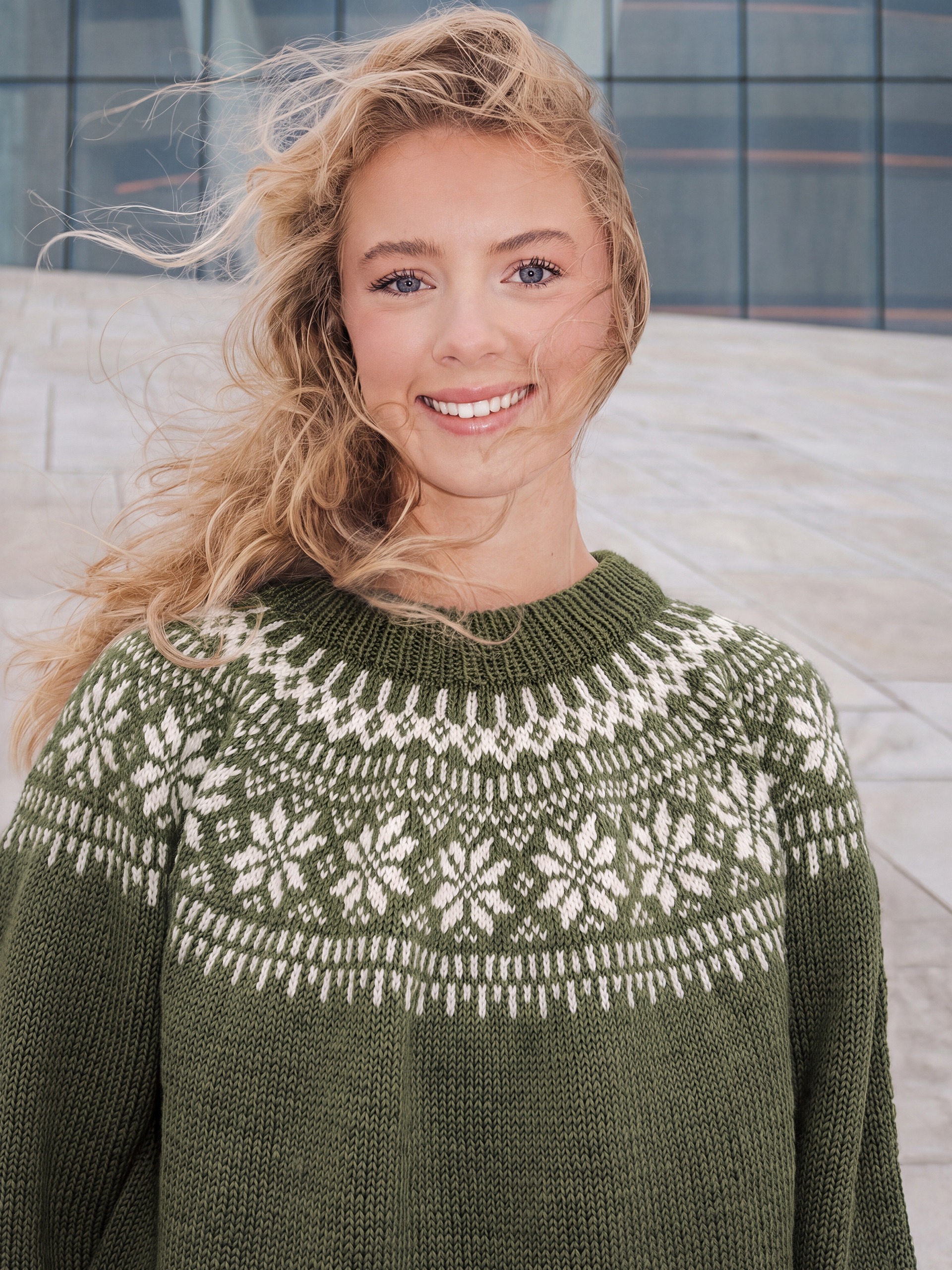 621MS-49d Chunky Selbu genser (Wool)