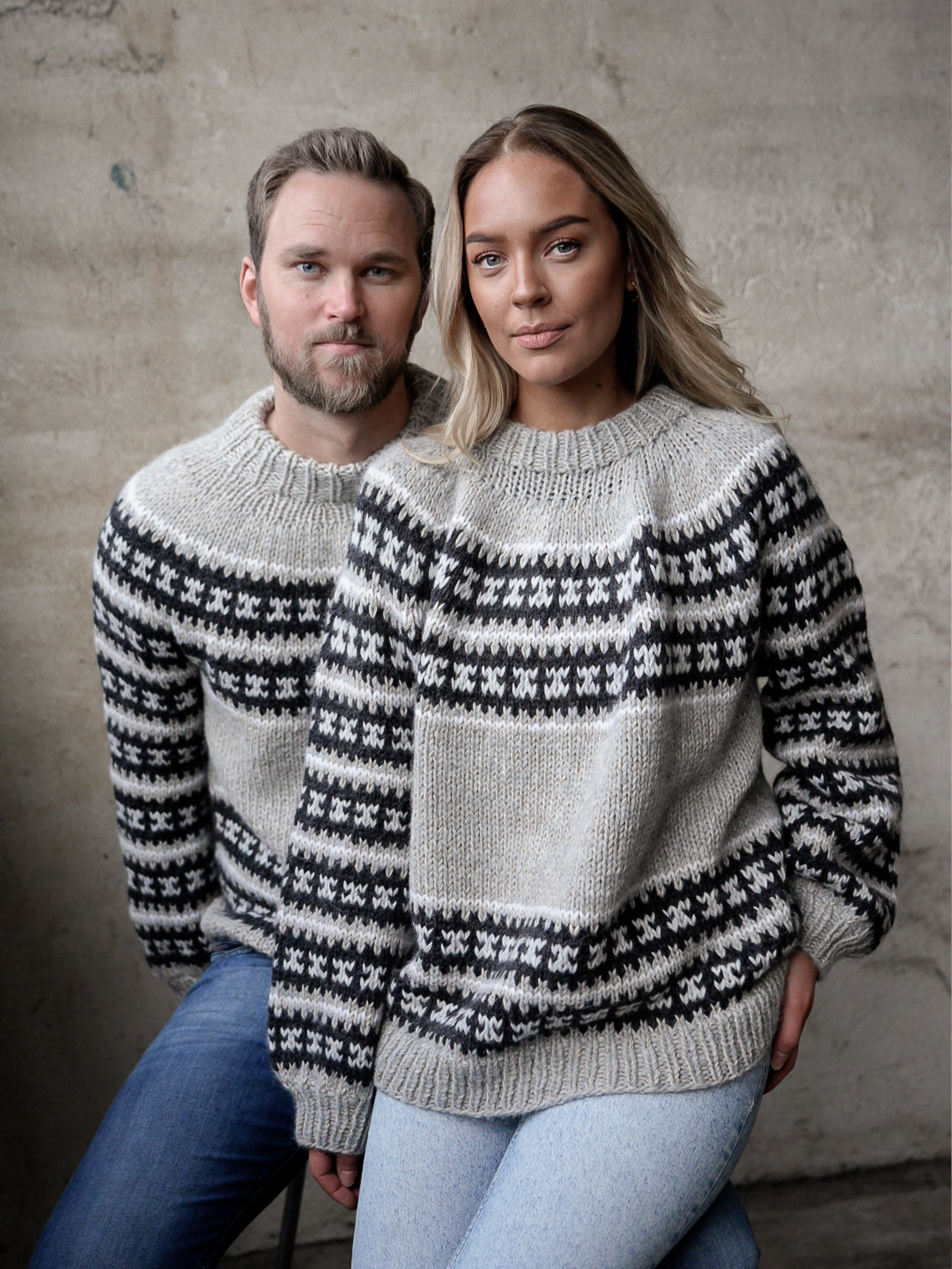Disi unisex sweater vol. 1 grå