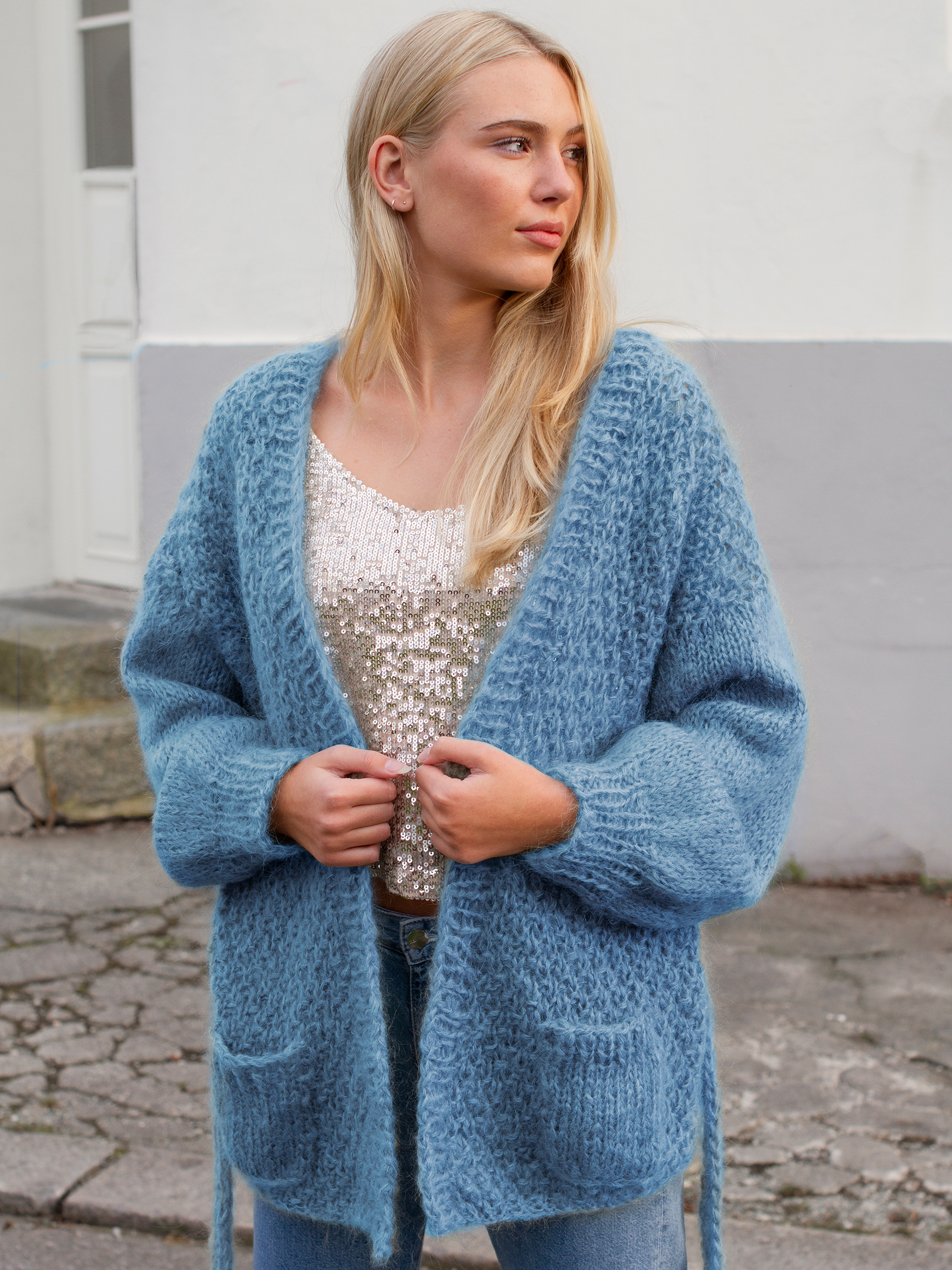 DOLCE jakke lys denim