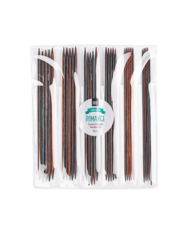 Drops - Strømpepinde Sæt - Birk