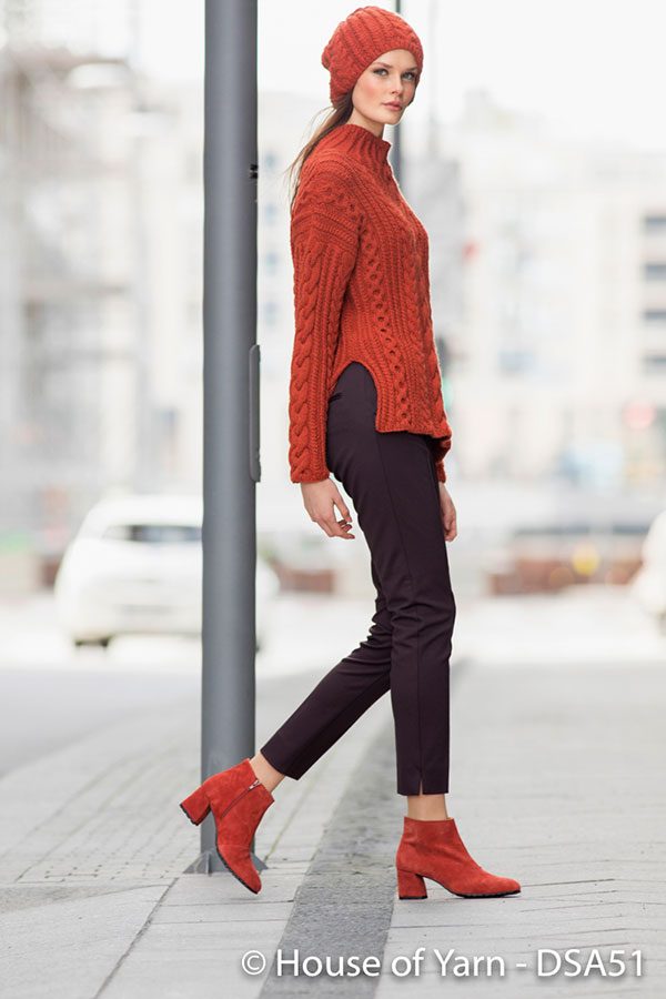 51-05 Hanna sweater - orange