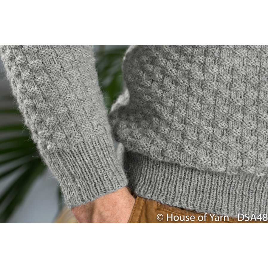 48-13 Sølvgran Sweater