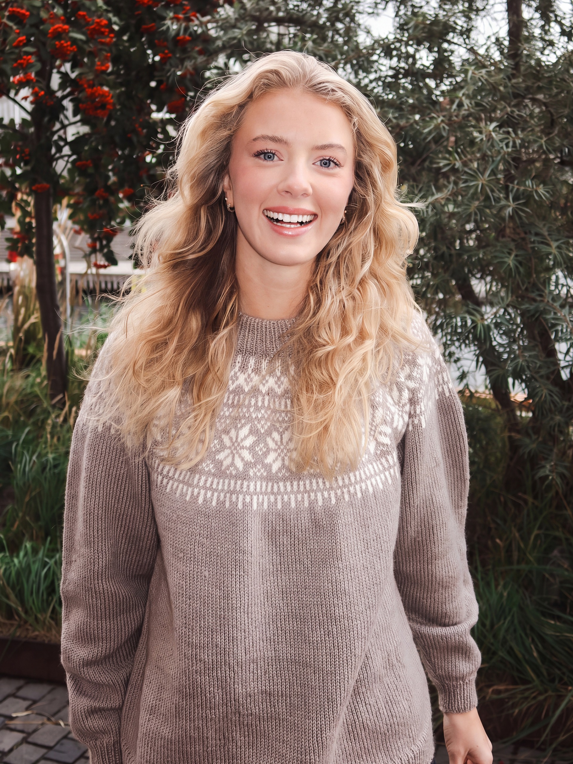 621MS-49e Chunky Selbu genser (Wool)