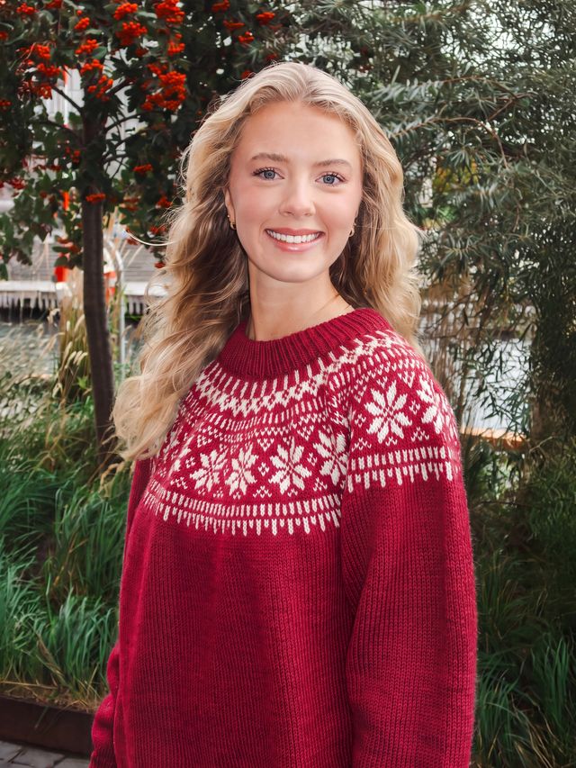 621MS-49f Chunky Selbu genser (Wool)