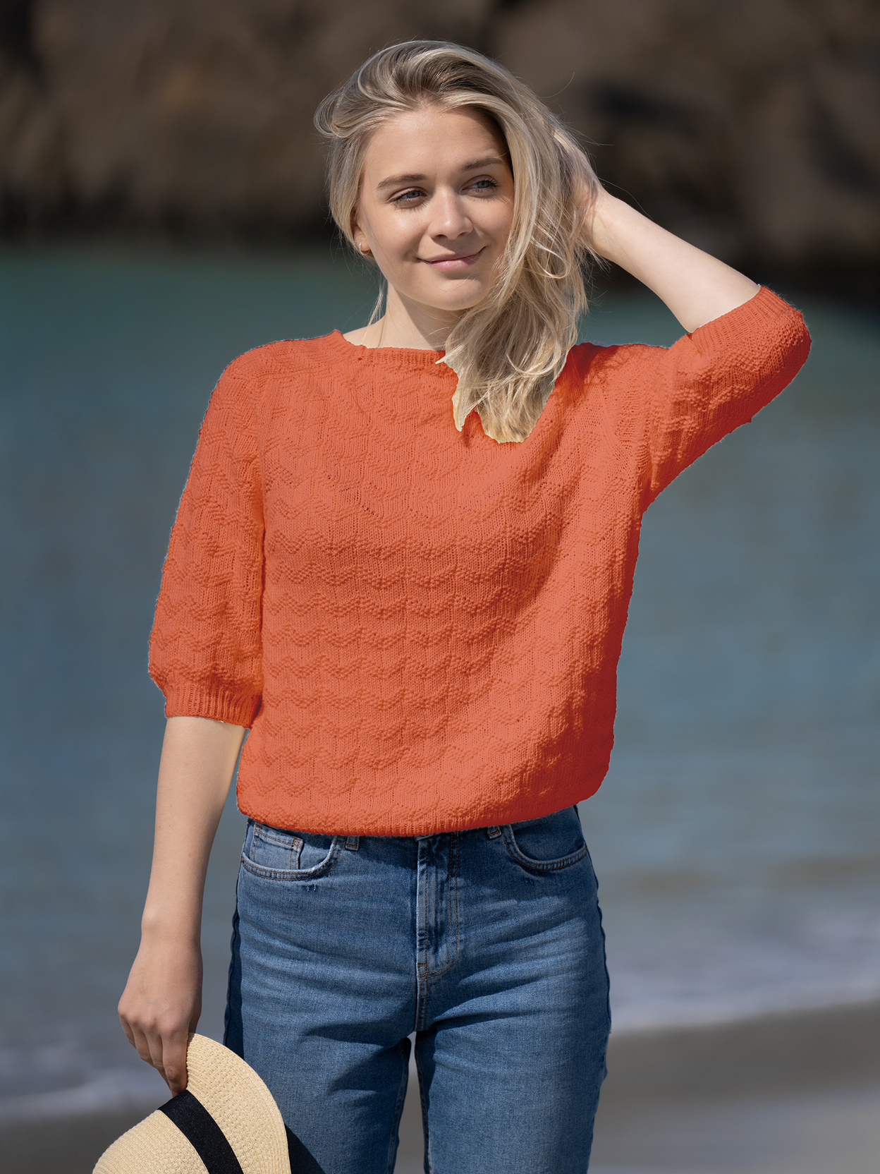 FAM sweater orange