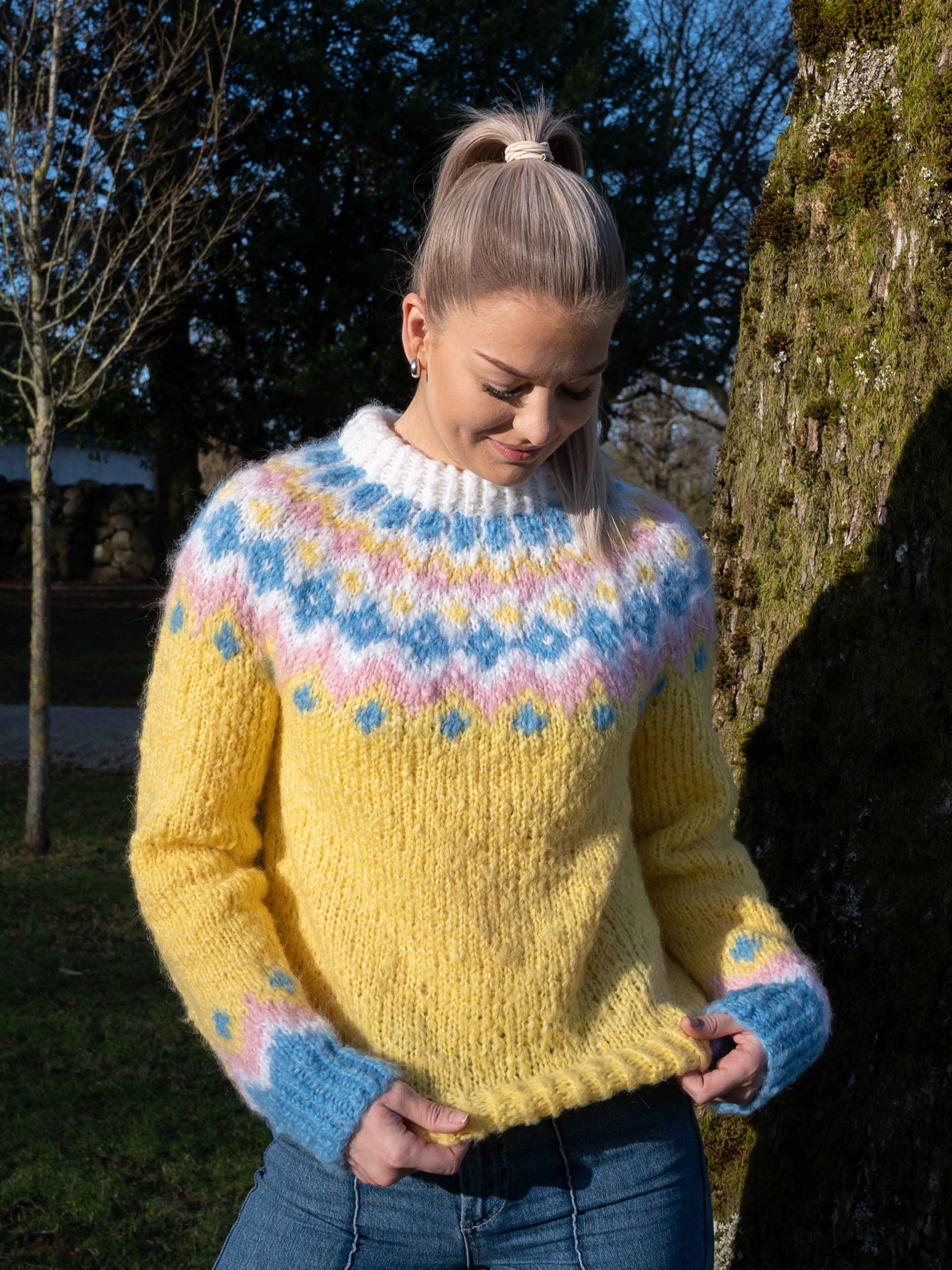 FASETT AFTERSKI genser