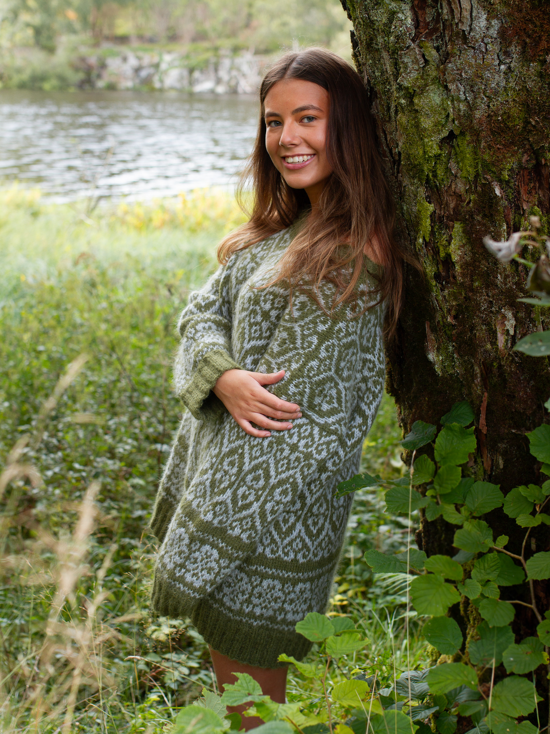 425K-02 FLID sweater vol.1 grøn