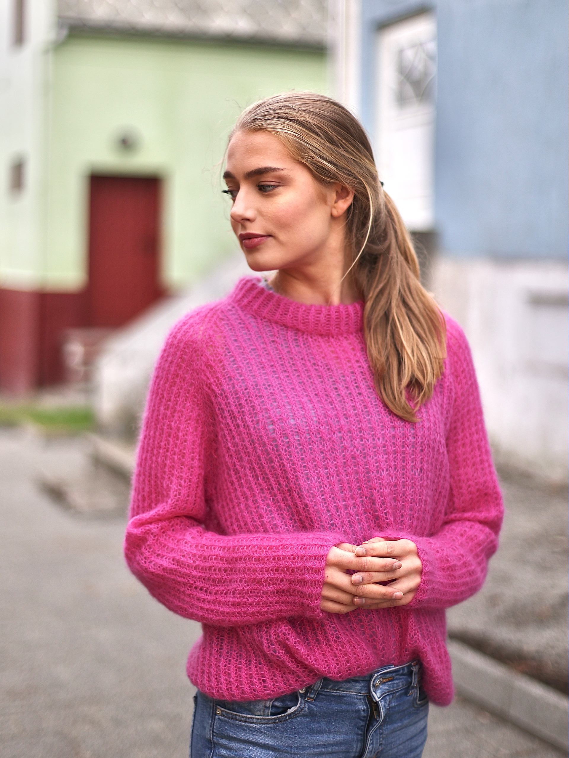 FRID sweater cerise