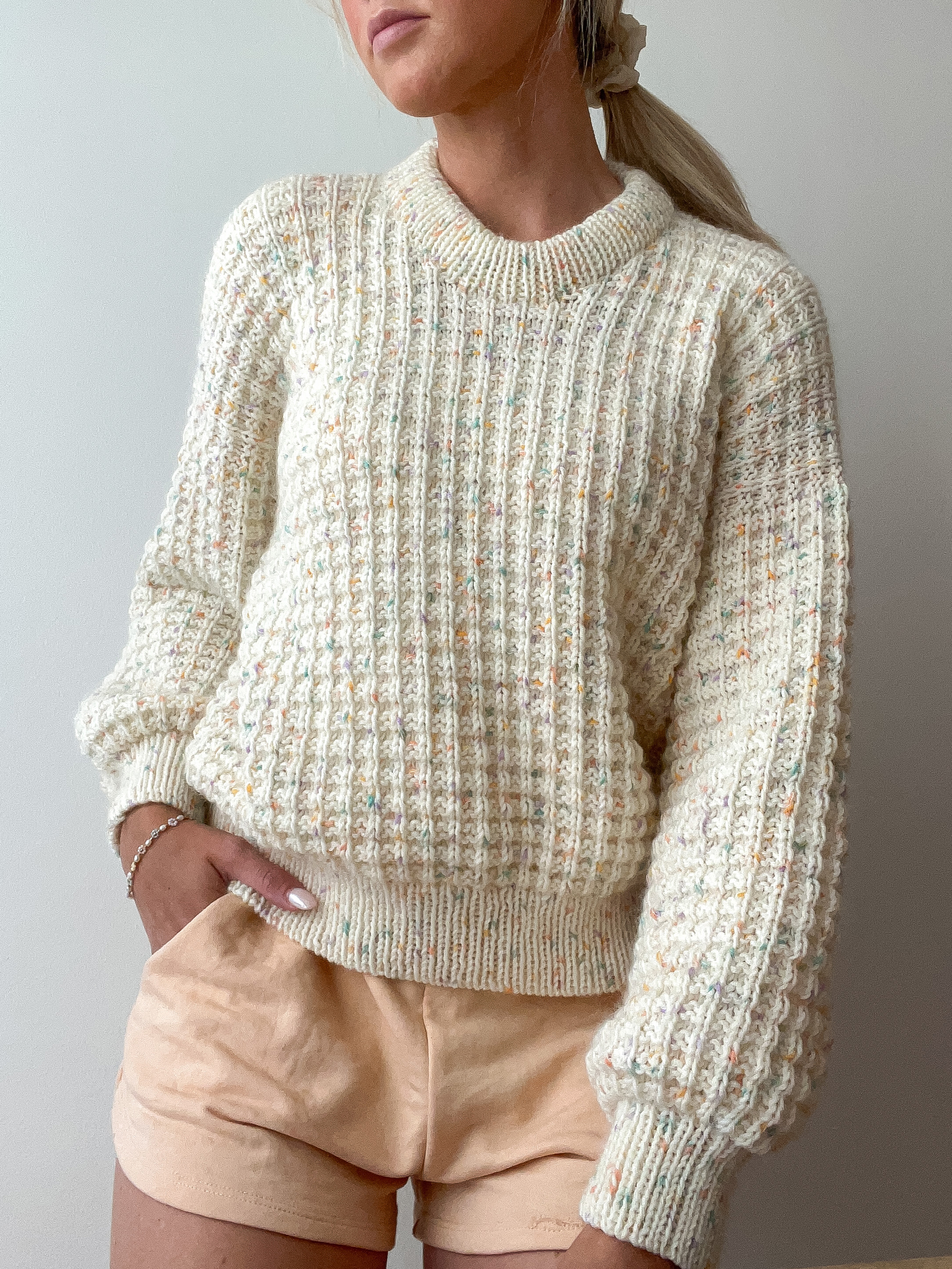 Fusion Sweater candy floss