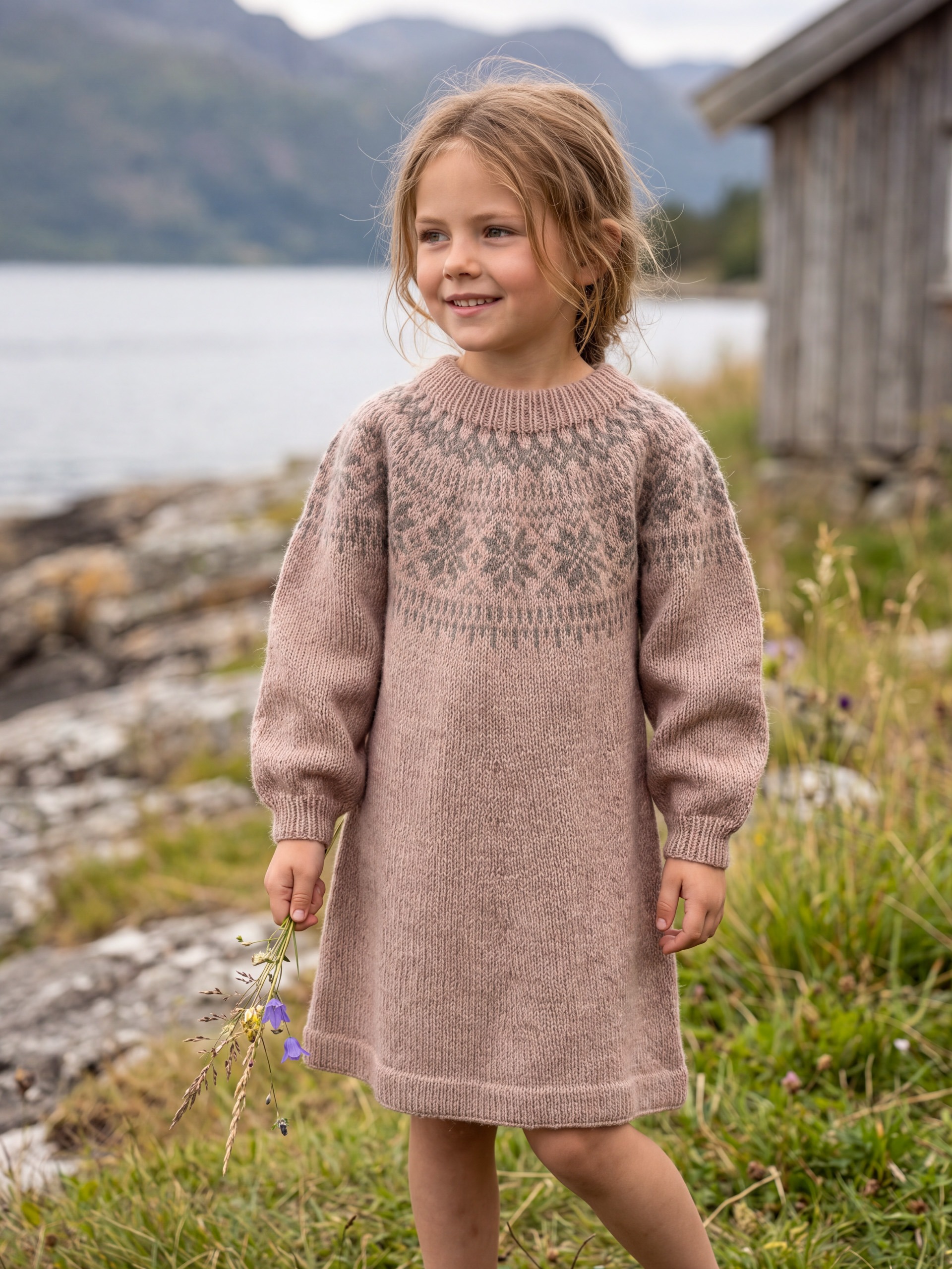 621MS-38a Chunkyselbu kjole (Stay)
