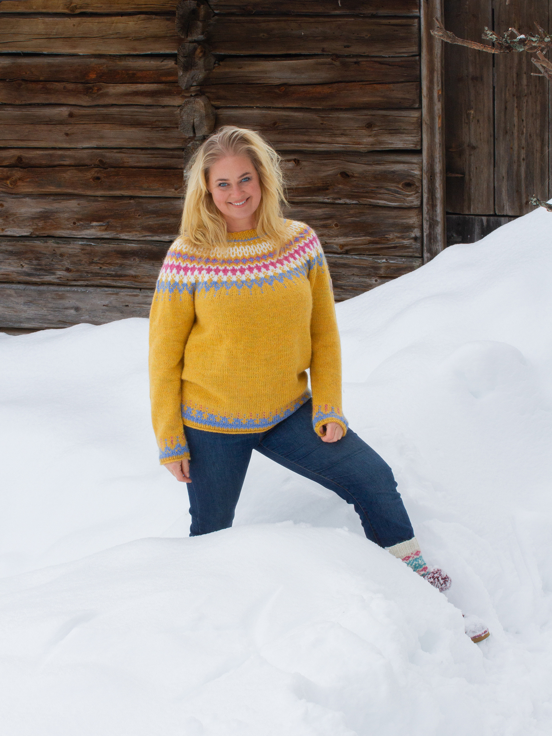 422K-03a GLEÐI genser