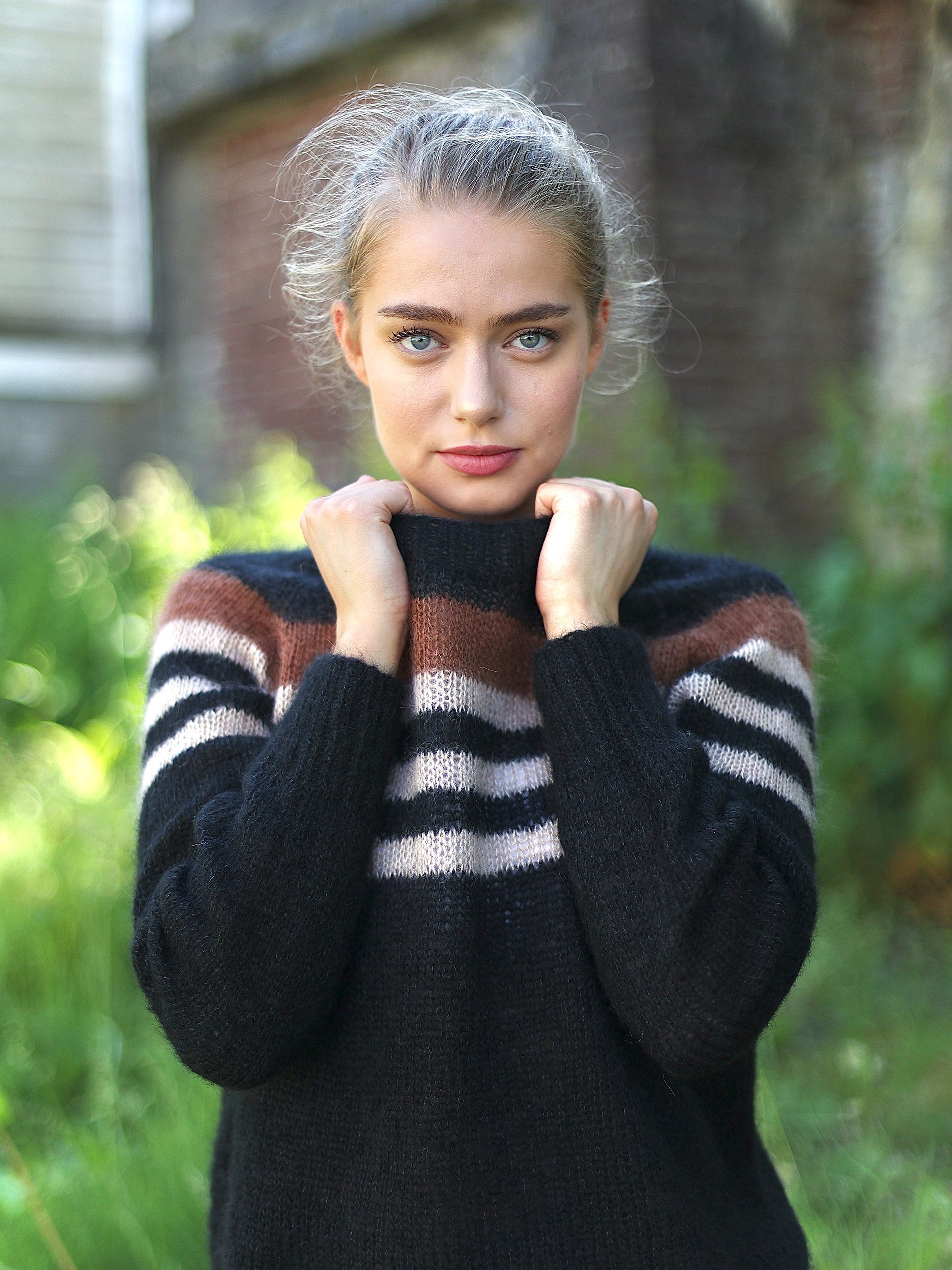 GOLDIE sweater svart