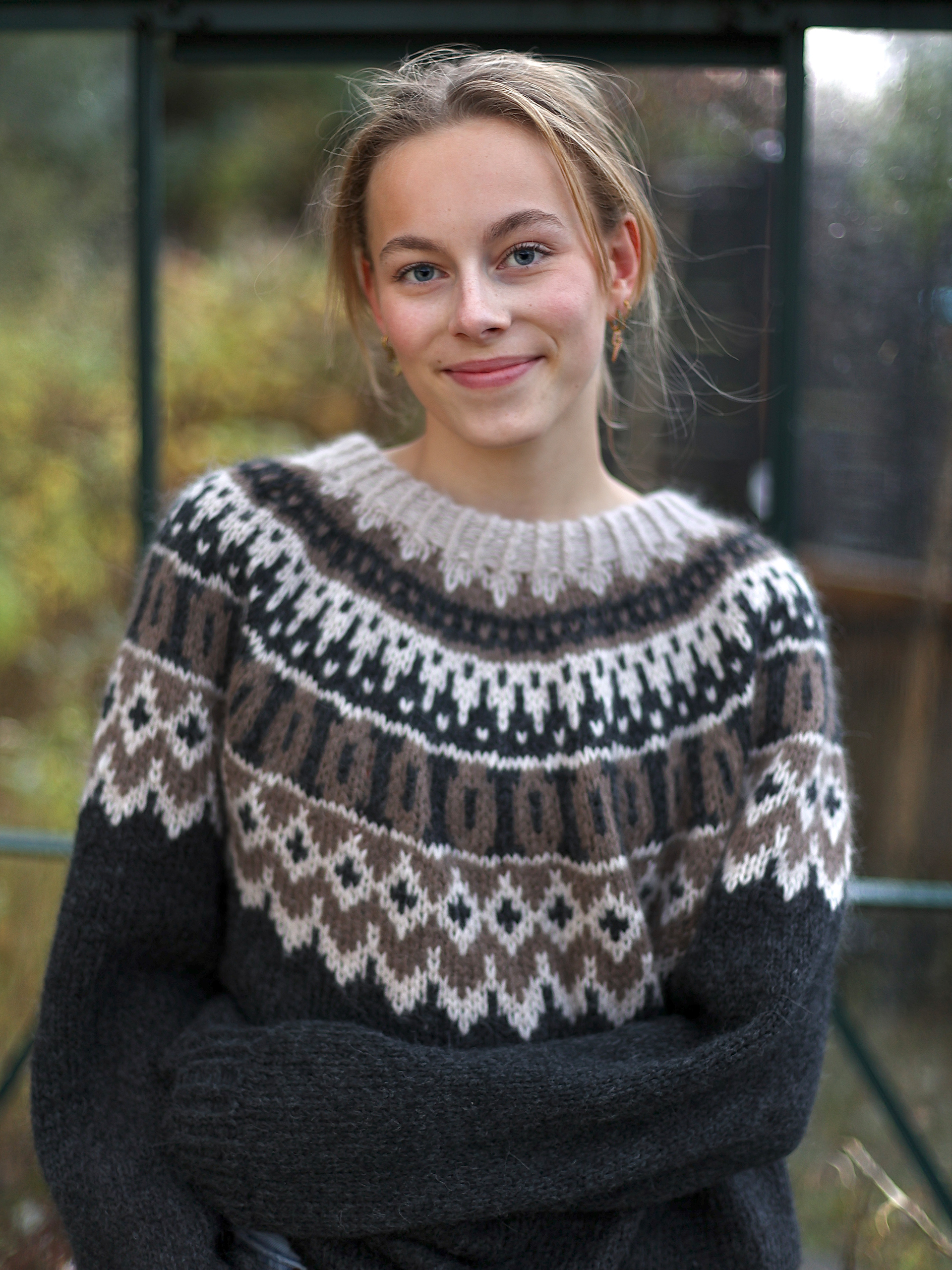 HAUK sweater koksgrå