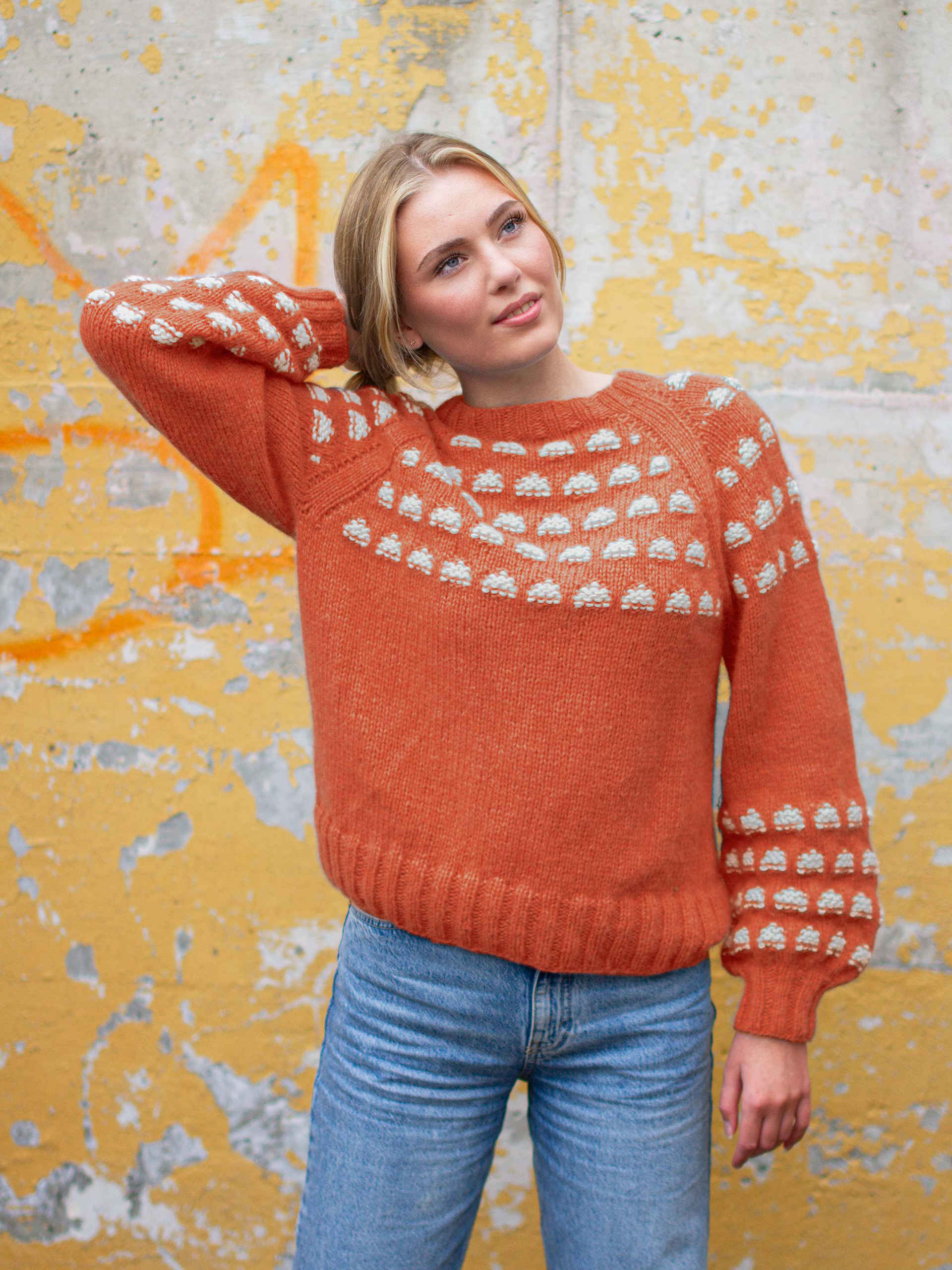 HEAVEN sweater orange