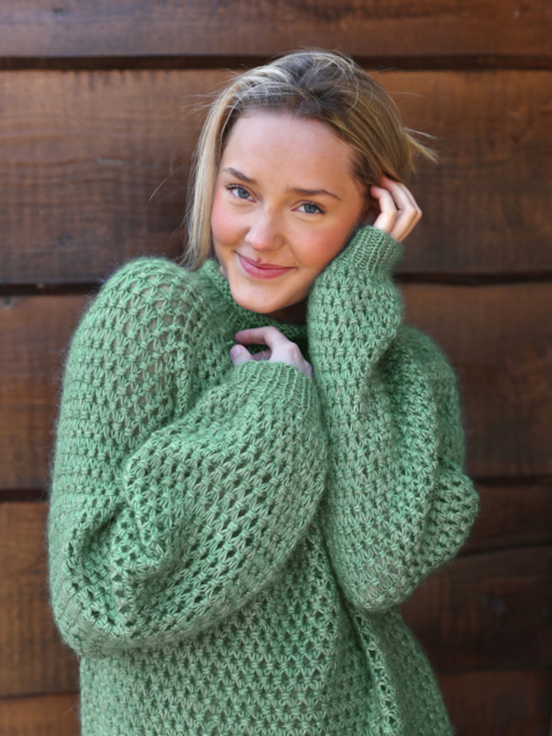 HONEY HONEY grønmeleret