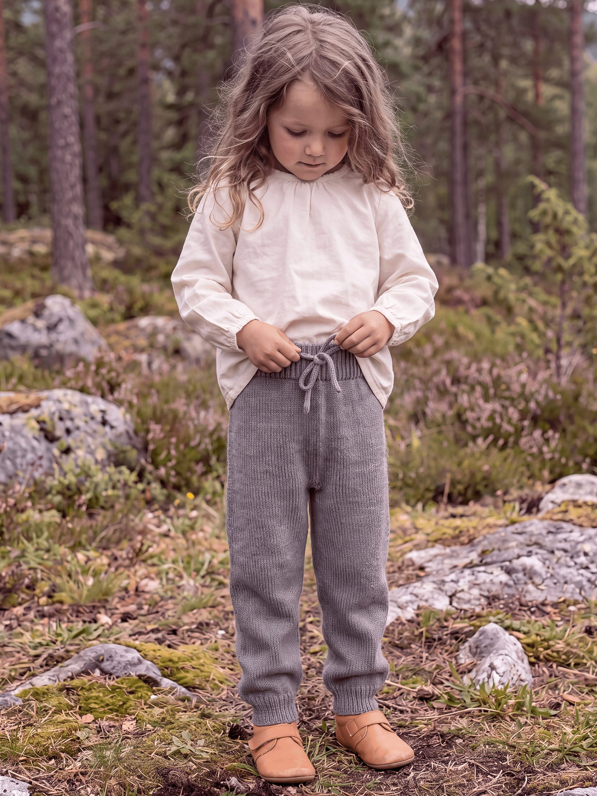 627S-01b Basic børnebukser