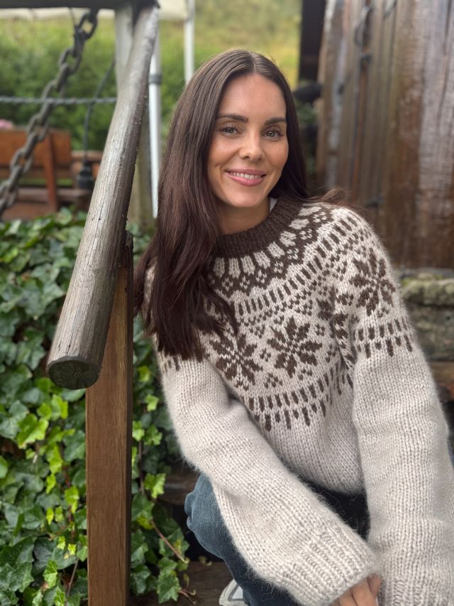 621MS-01 Chunky selbu sweater