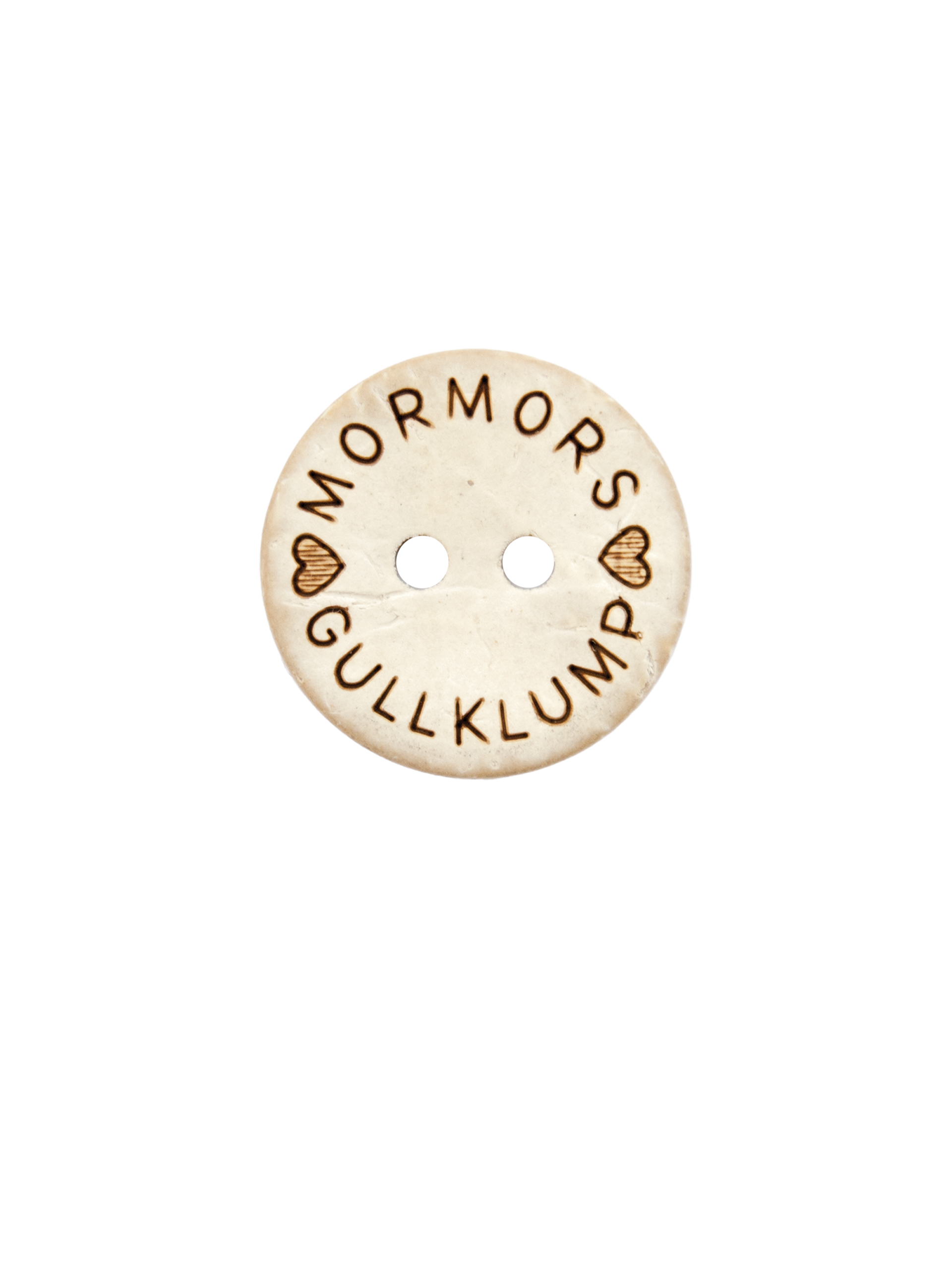 Knap Mormors Gullklump 18mm