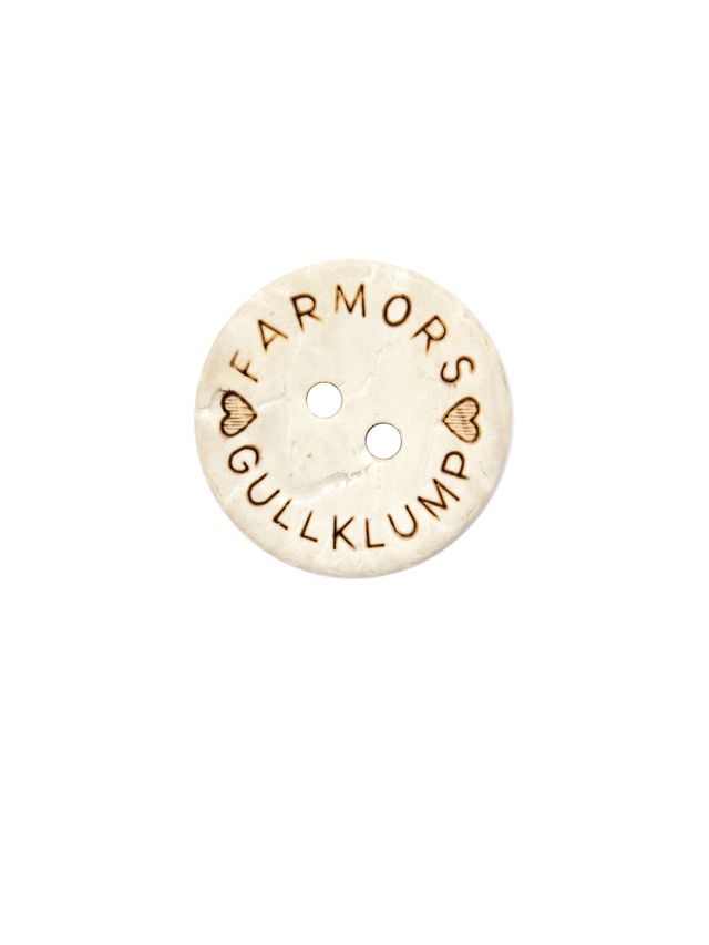 Knapp Farmors Gullklump 18mm