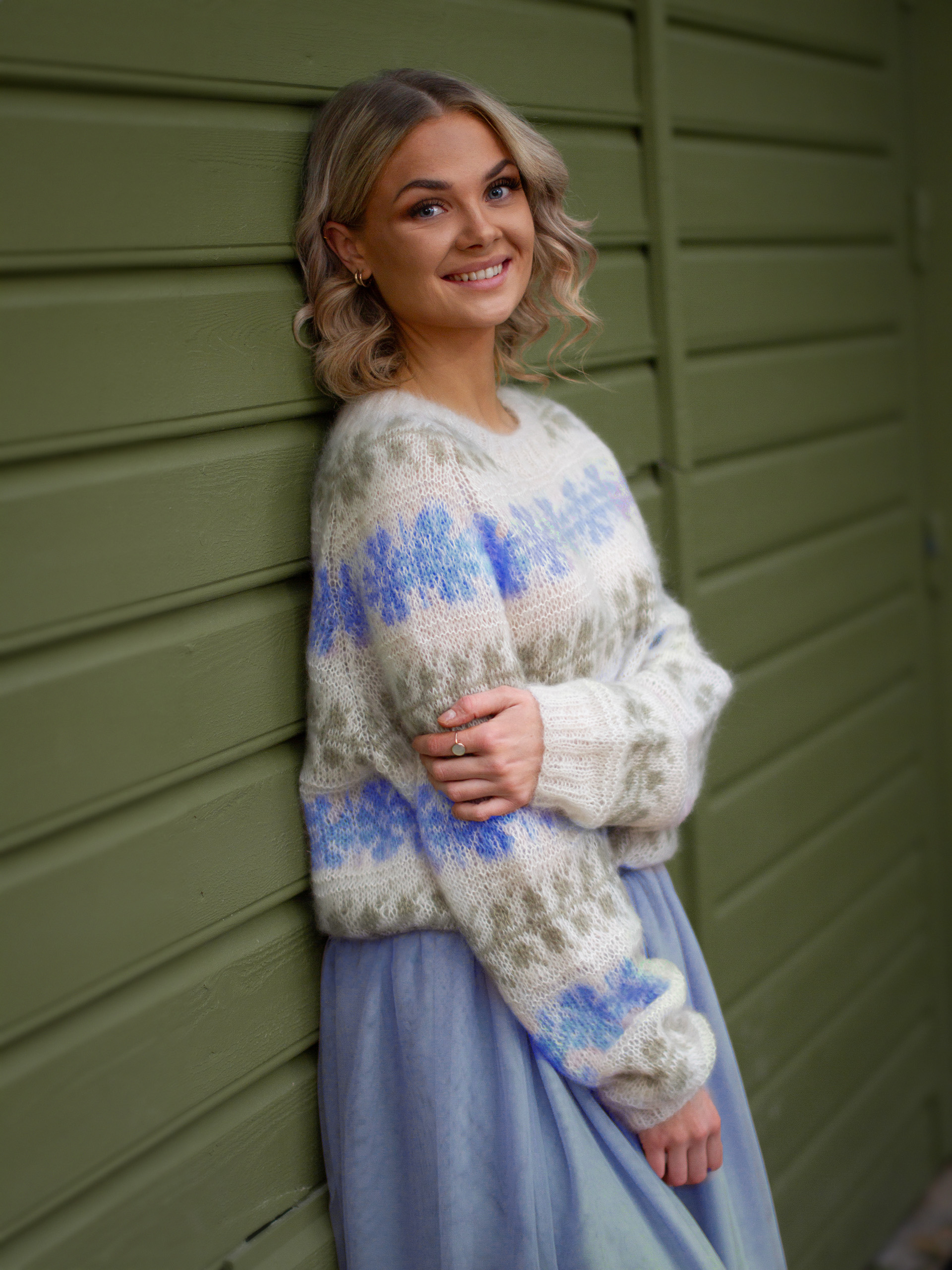 421K-06h LAUVSPRETT SILK