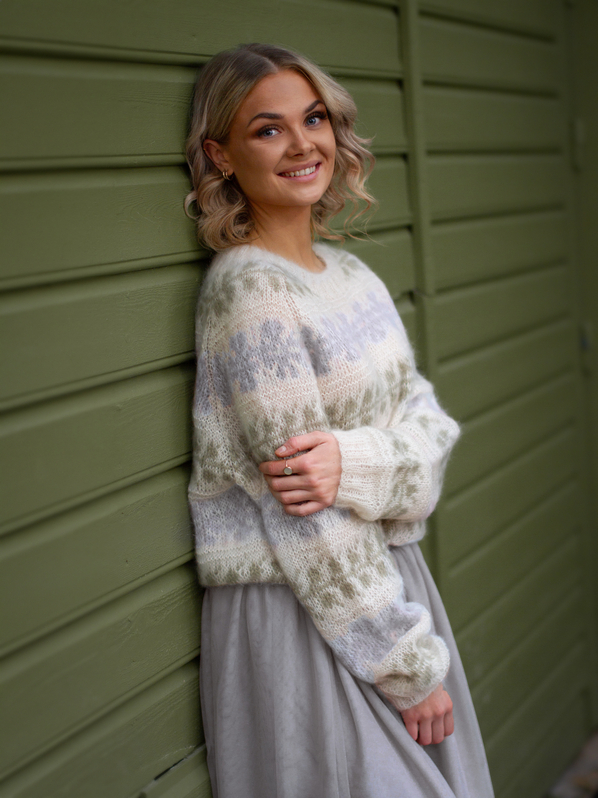 421K-06g LAUVSPRETT SILK