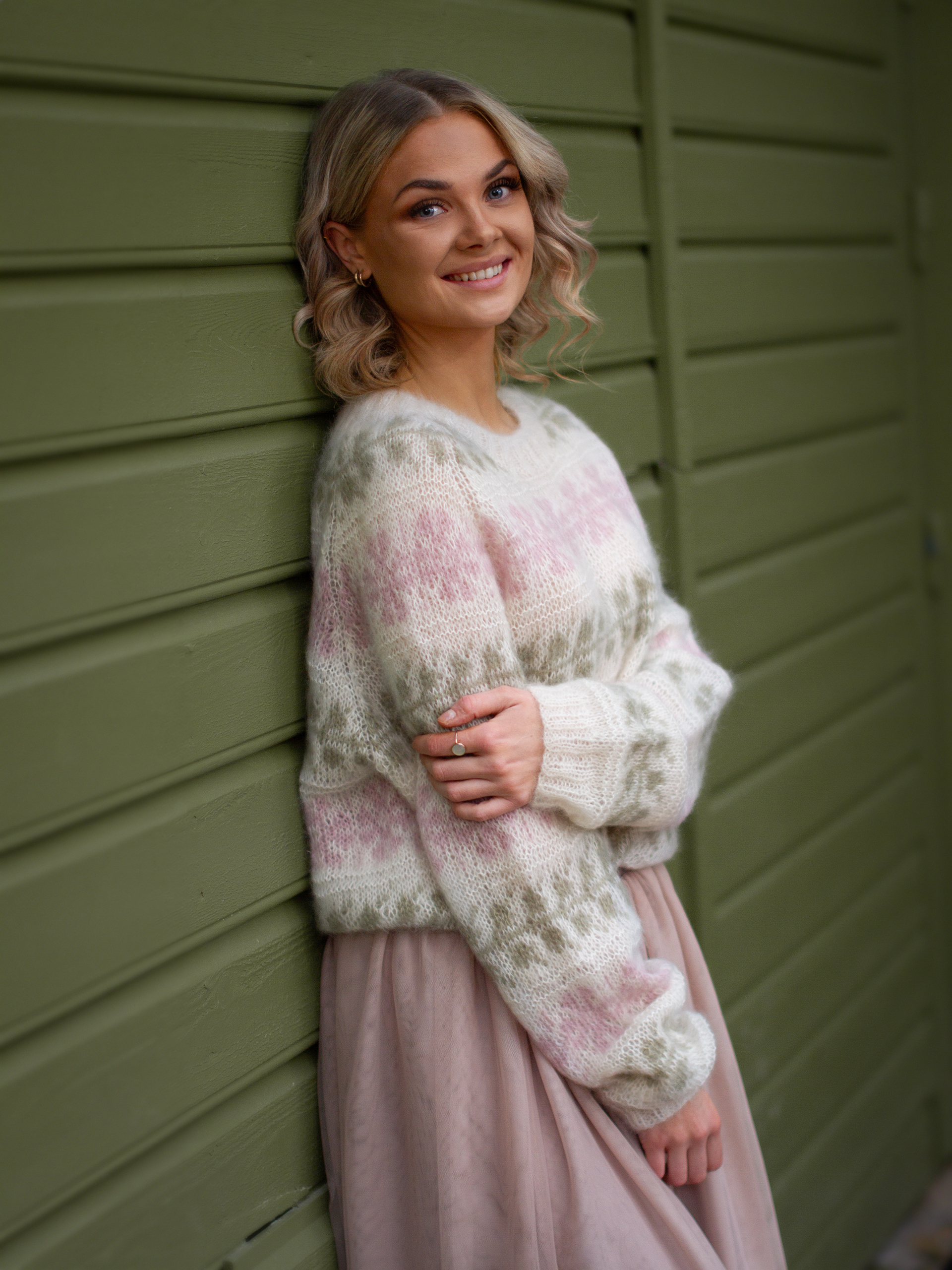 421K-06a LAUVSPRETT SILK