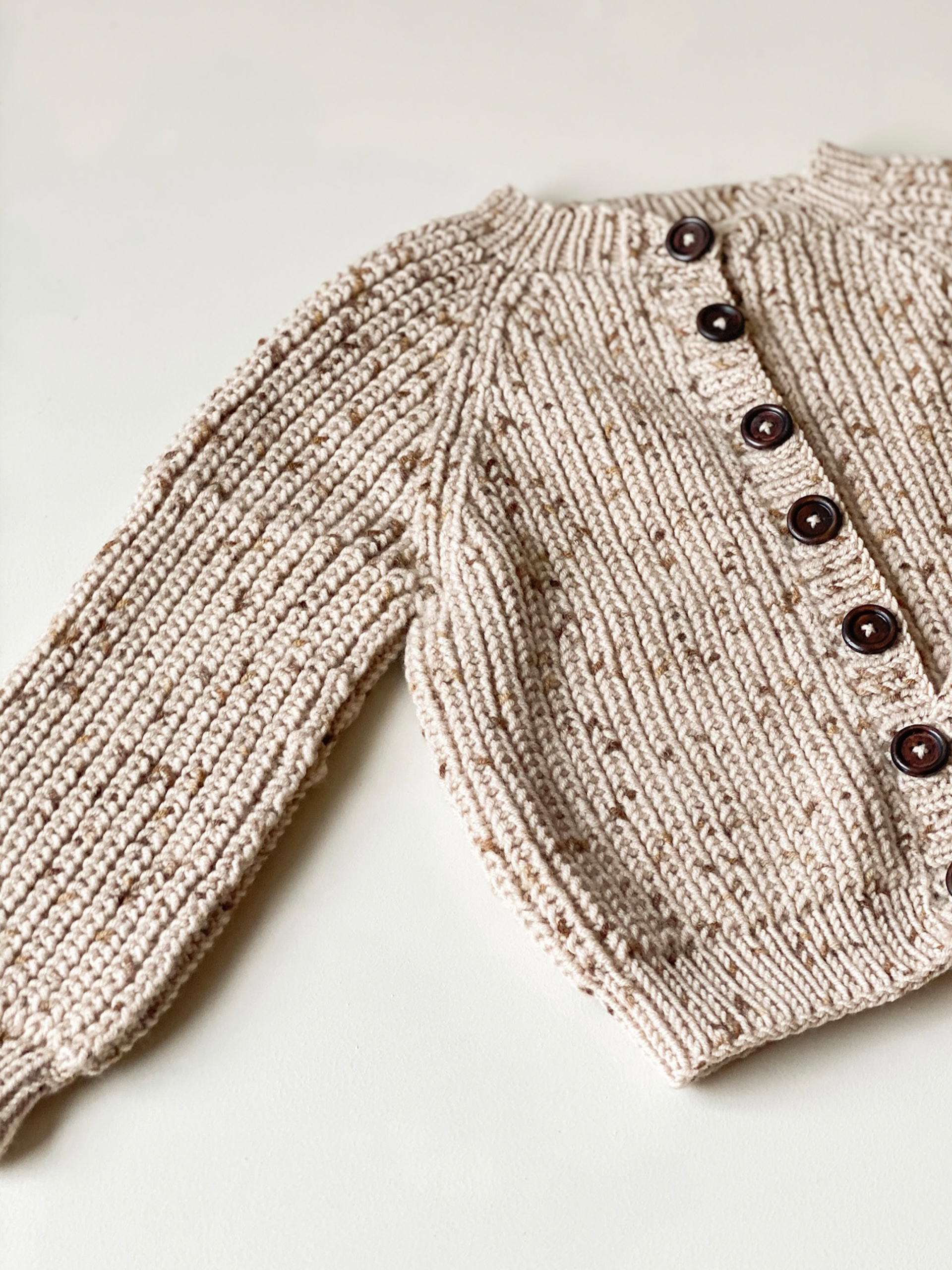 Lille cardigan tiramisu
