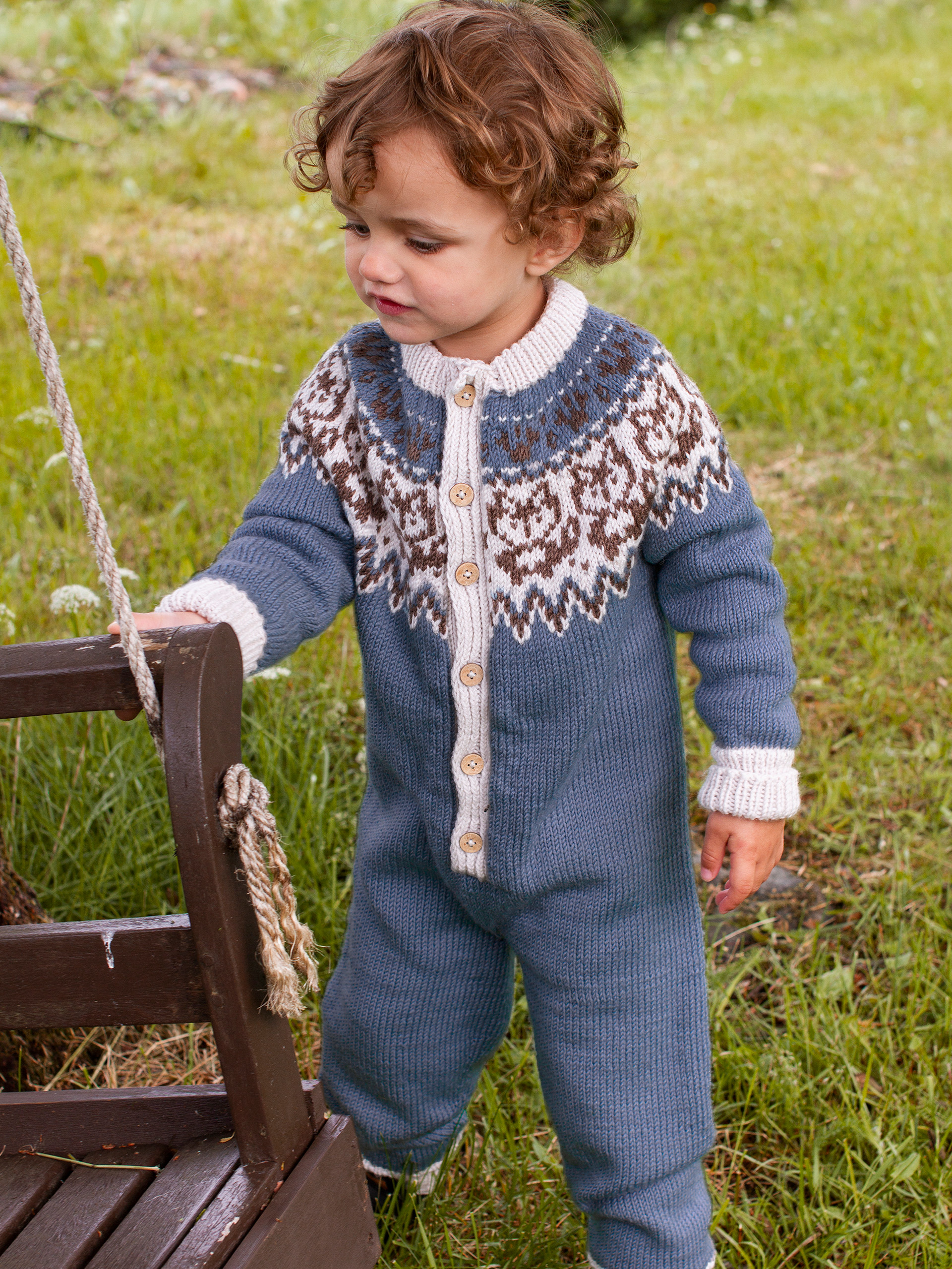 LURING heldragt denim