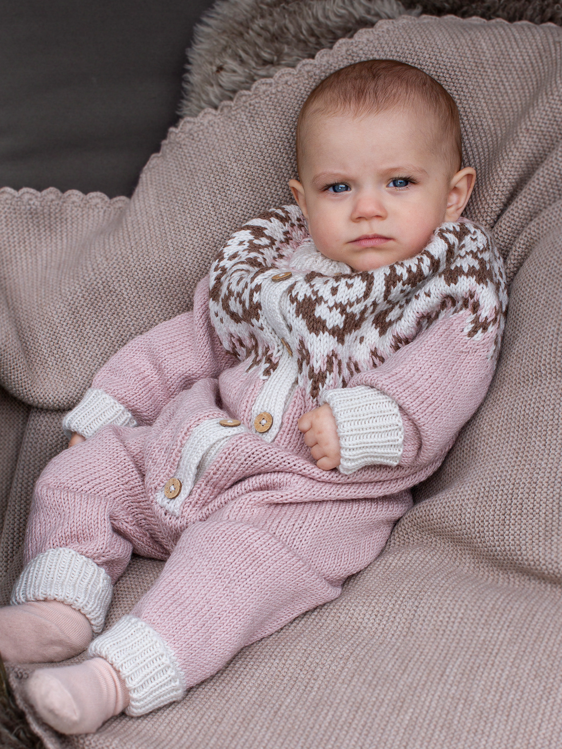 LURING heldragt pudderrosa