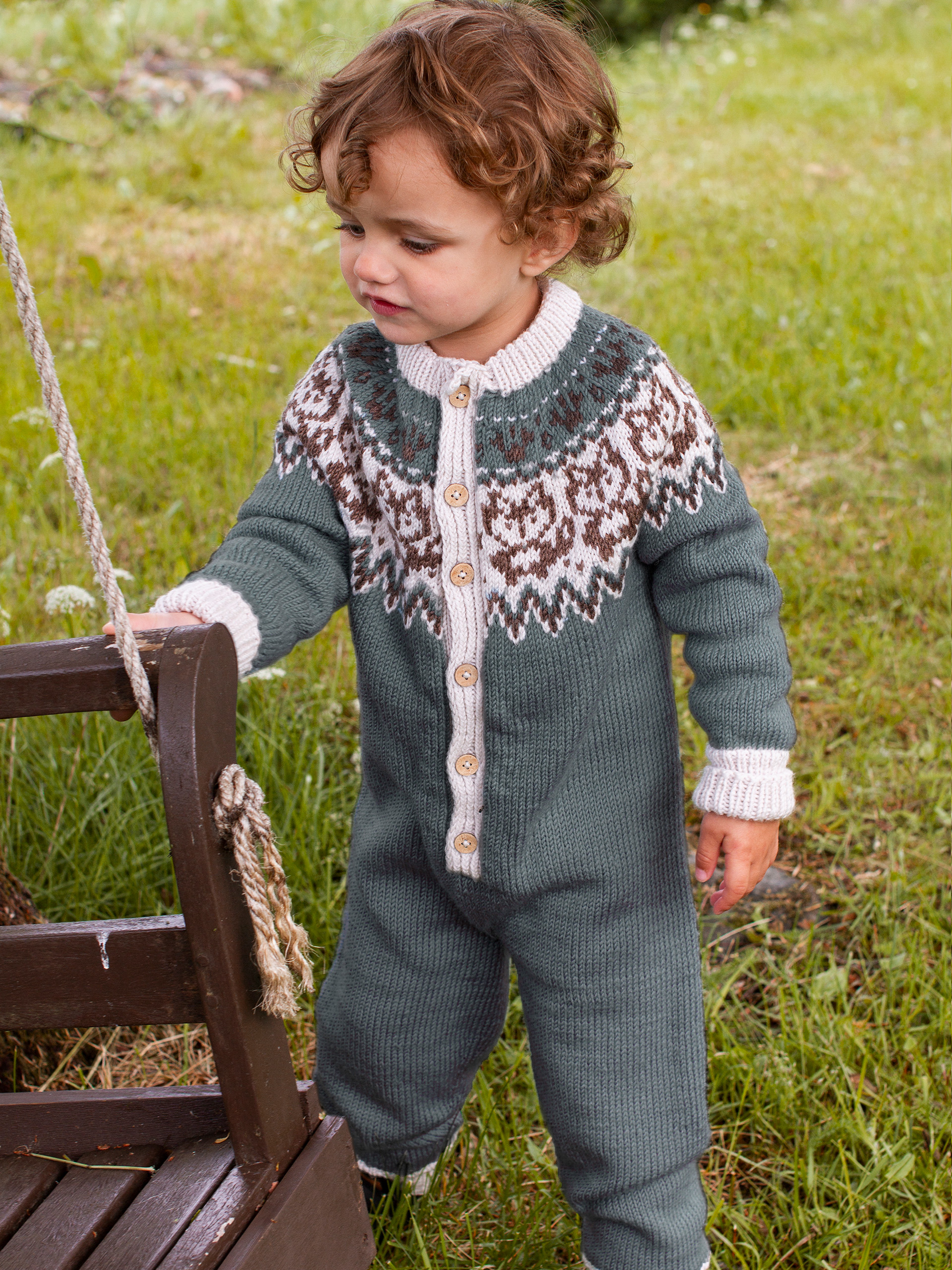 LURING heldragt grågrønn