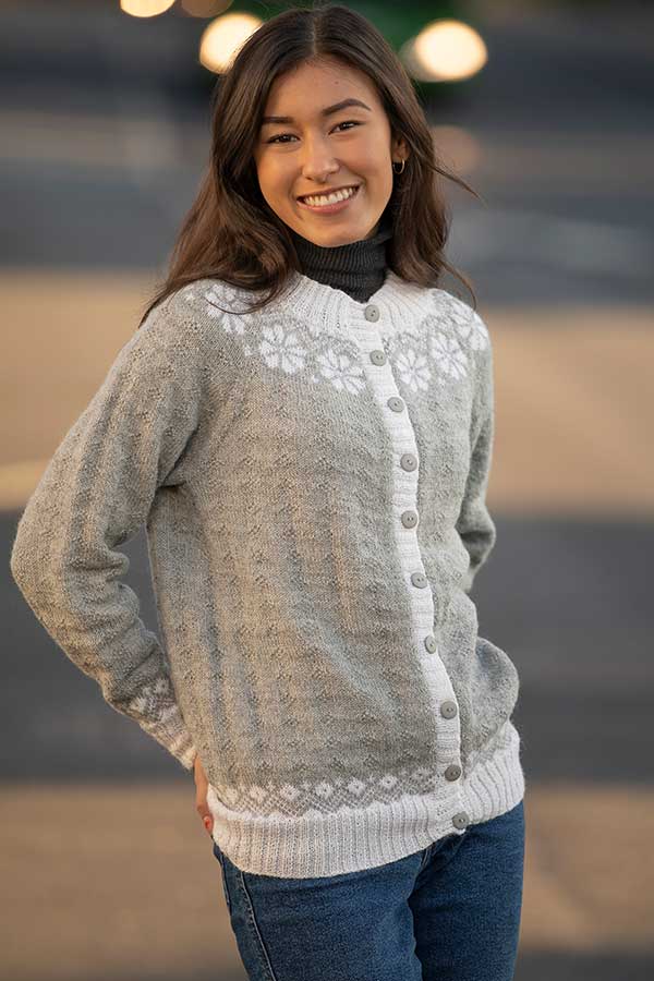 Lydia jakke lys grå