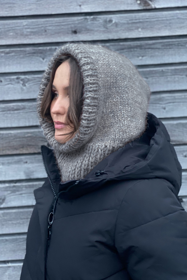 LYKKE balaklava grå