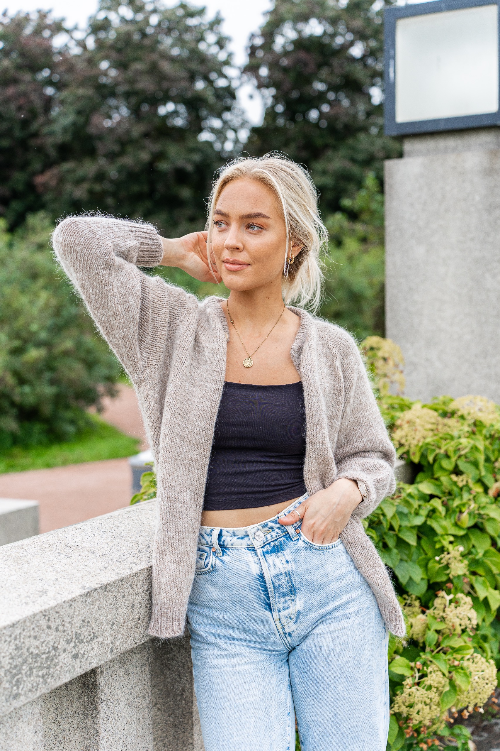 MANIFEST jacket beige