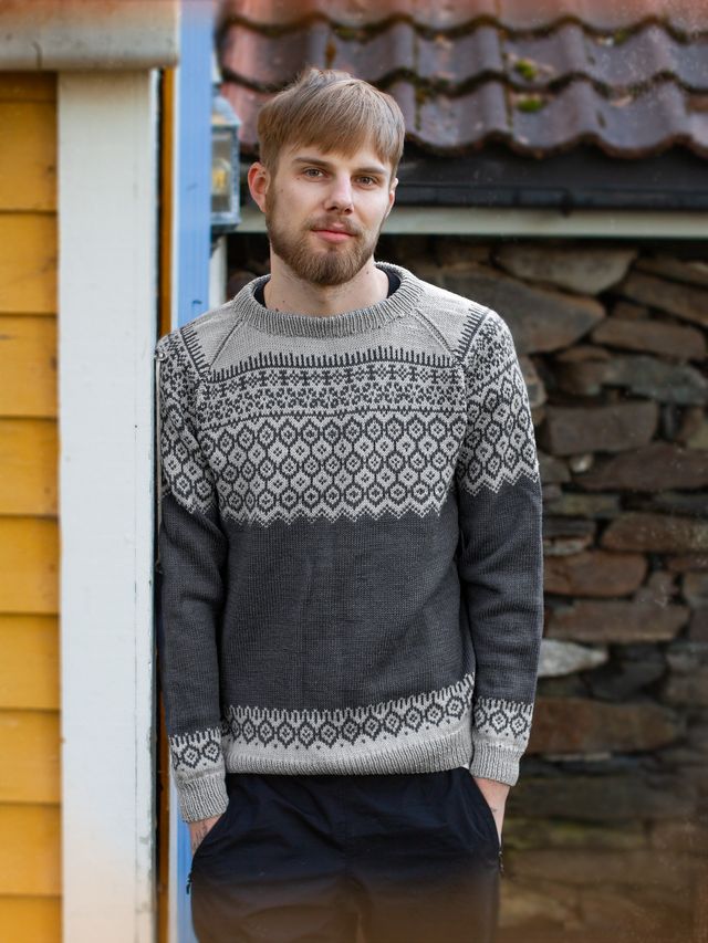 MATJA genser herre marine