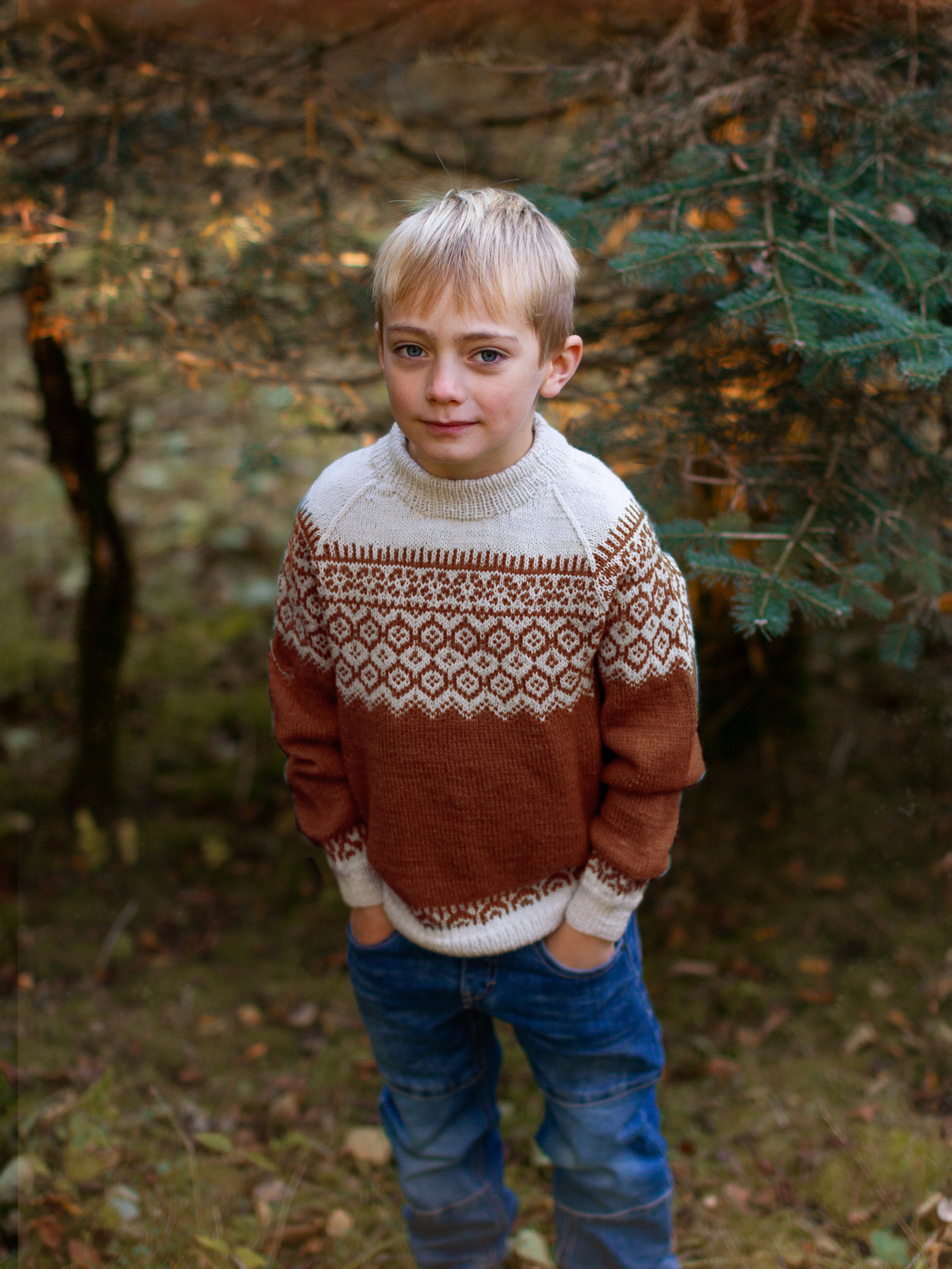 MATJA genser mini kanel