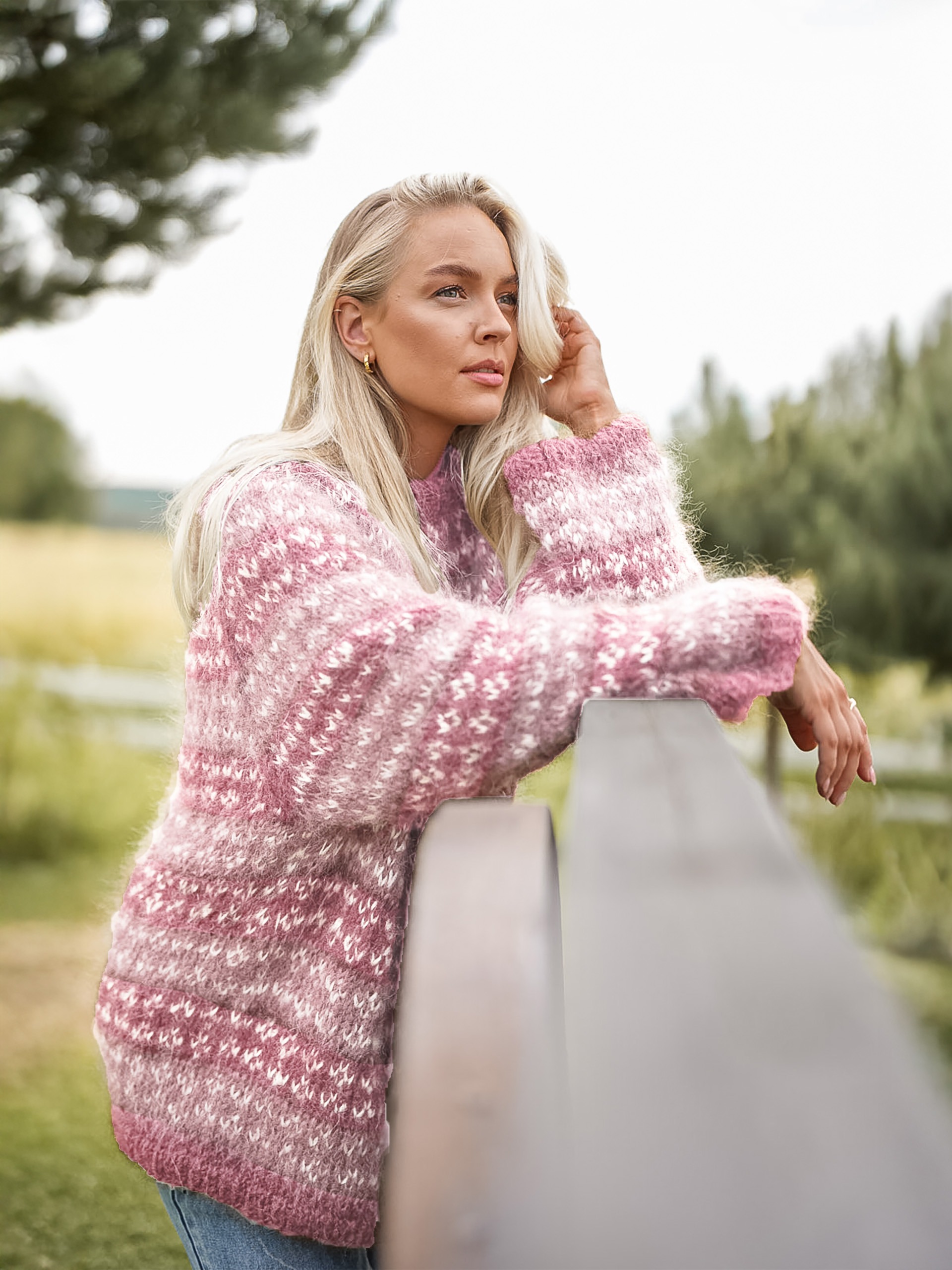 523V-01h Blome gammelrosa