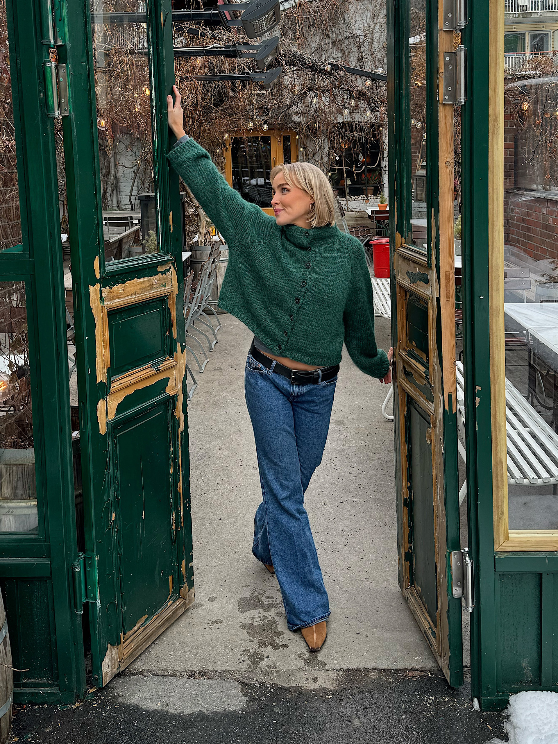 ØK 06-05 Haga chunky cardigan