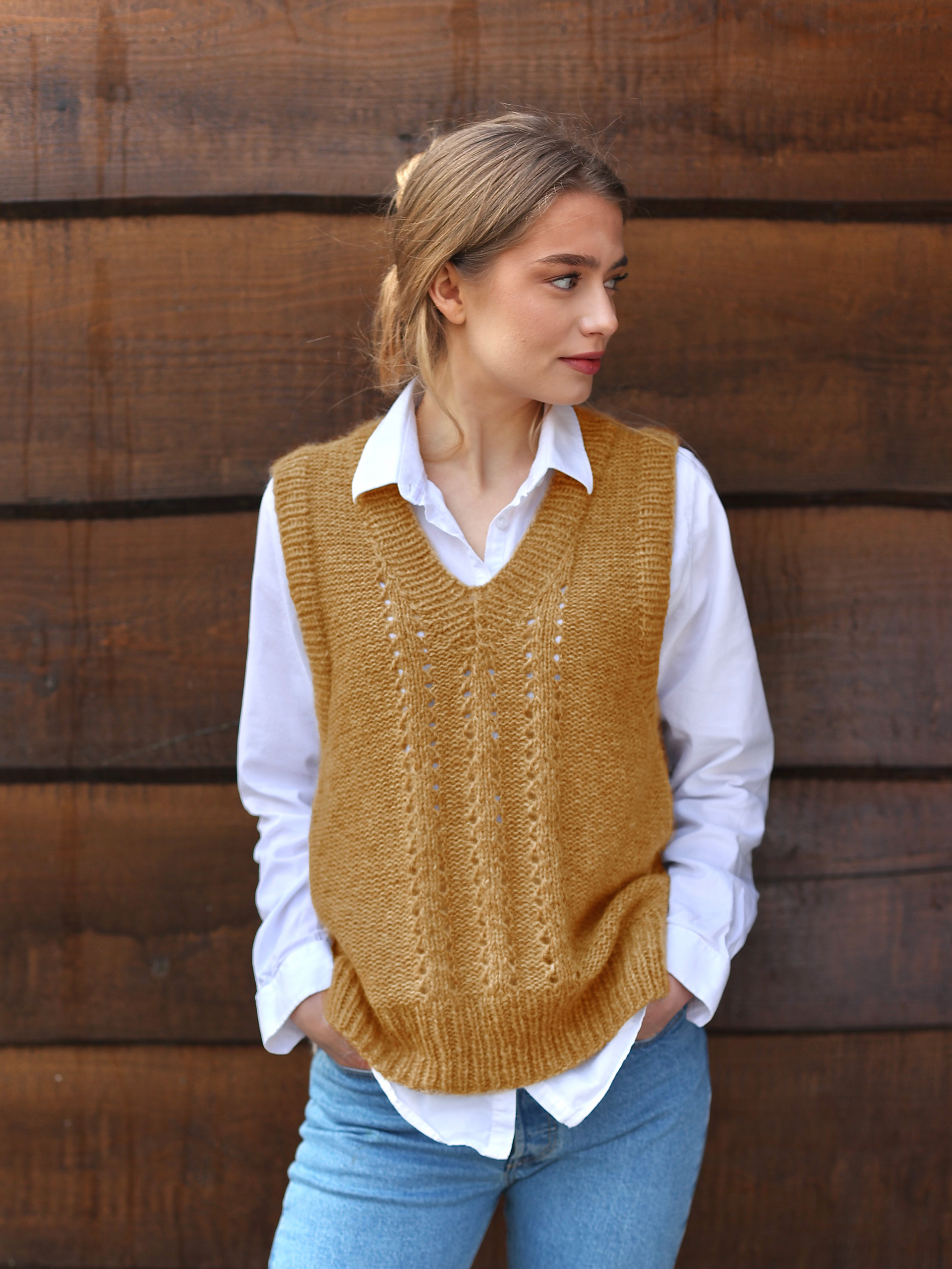 EAST Slipover okergul