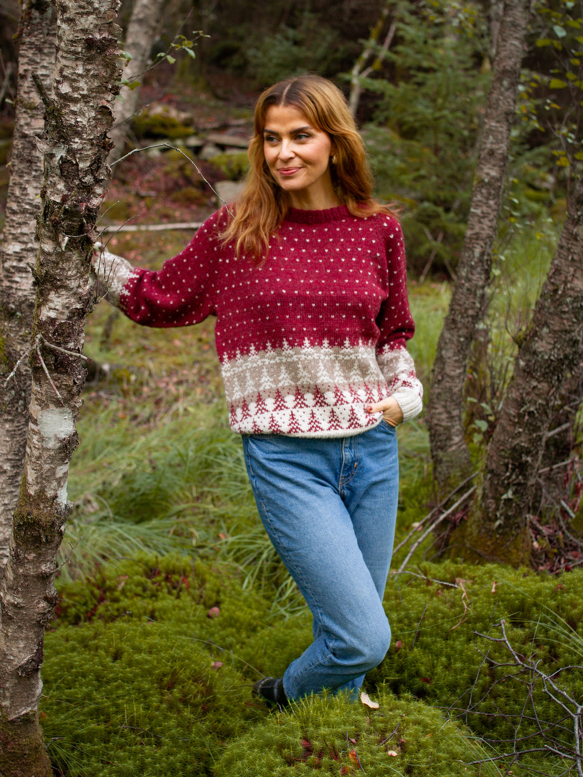 424K-03a PINEWOOD bluse dame