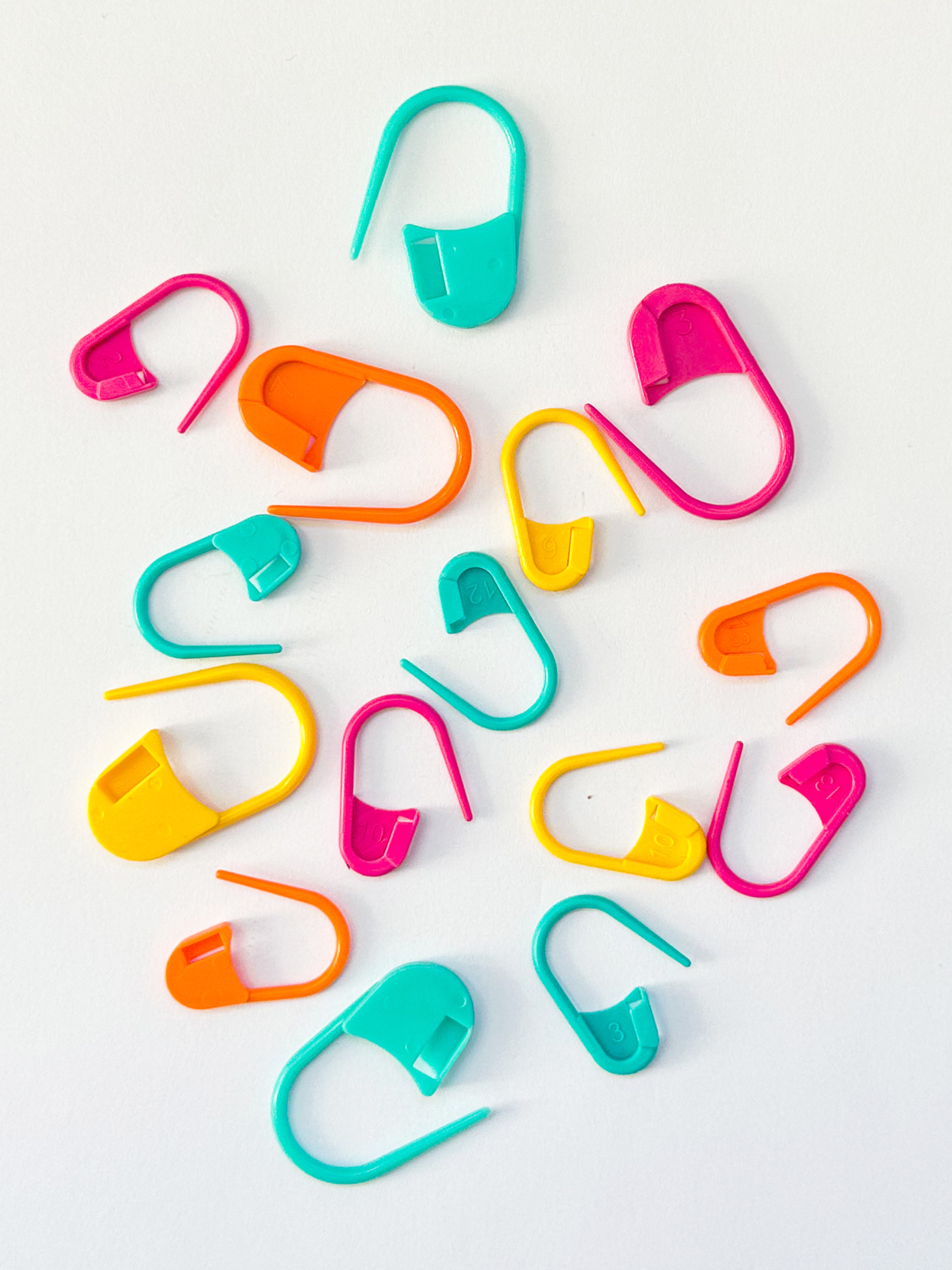 Pony maskemarkør - 15 stk, store og små