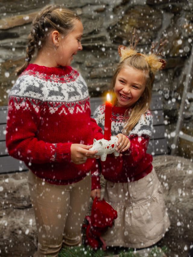 REINDANS chunky mini rød