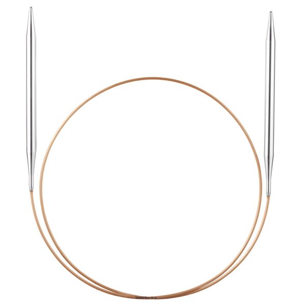 Addi Rundpinne - Messing - 80cm - 3mm